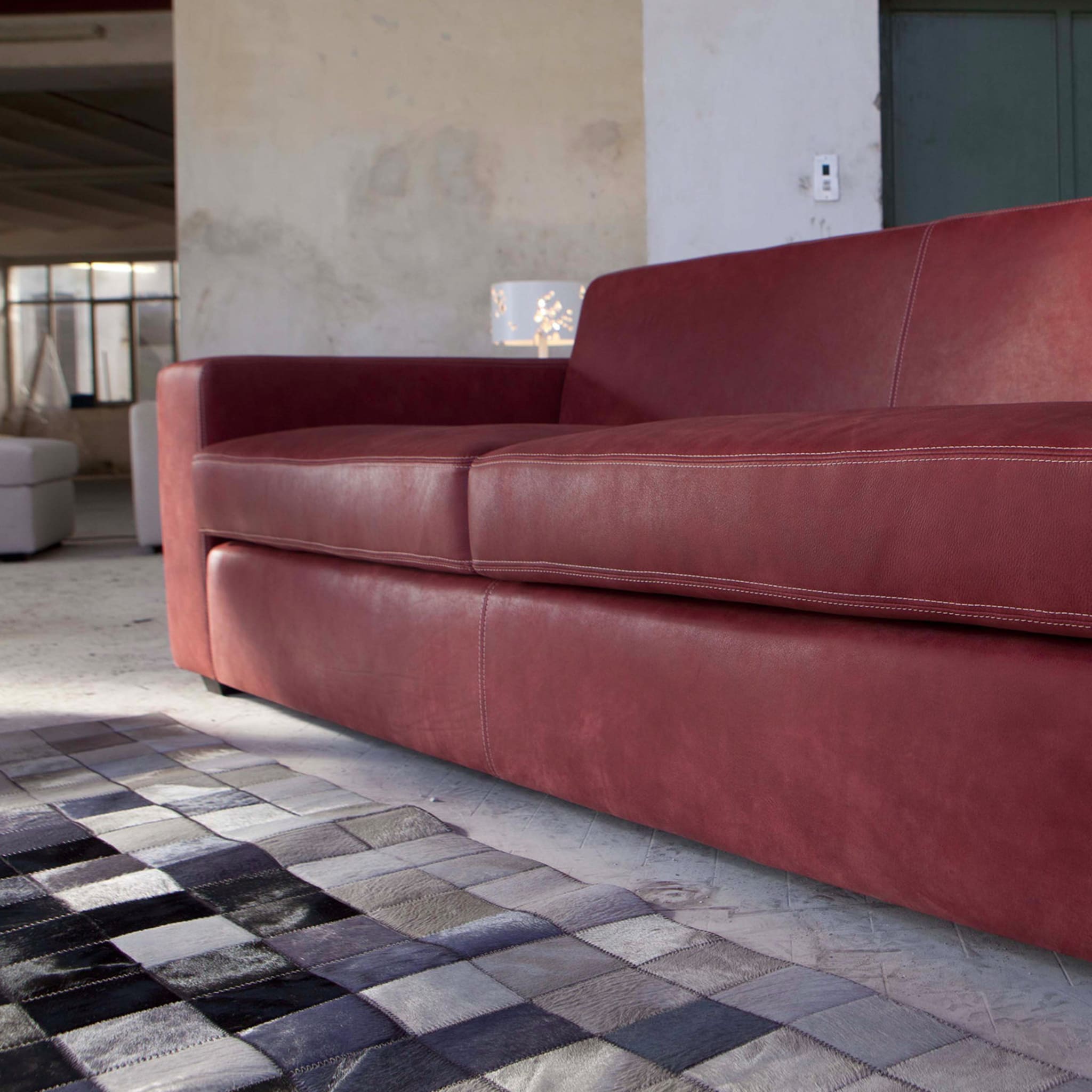 Kooi Brick Red Sofa - Alternative view 3