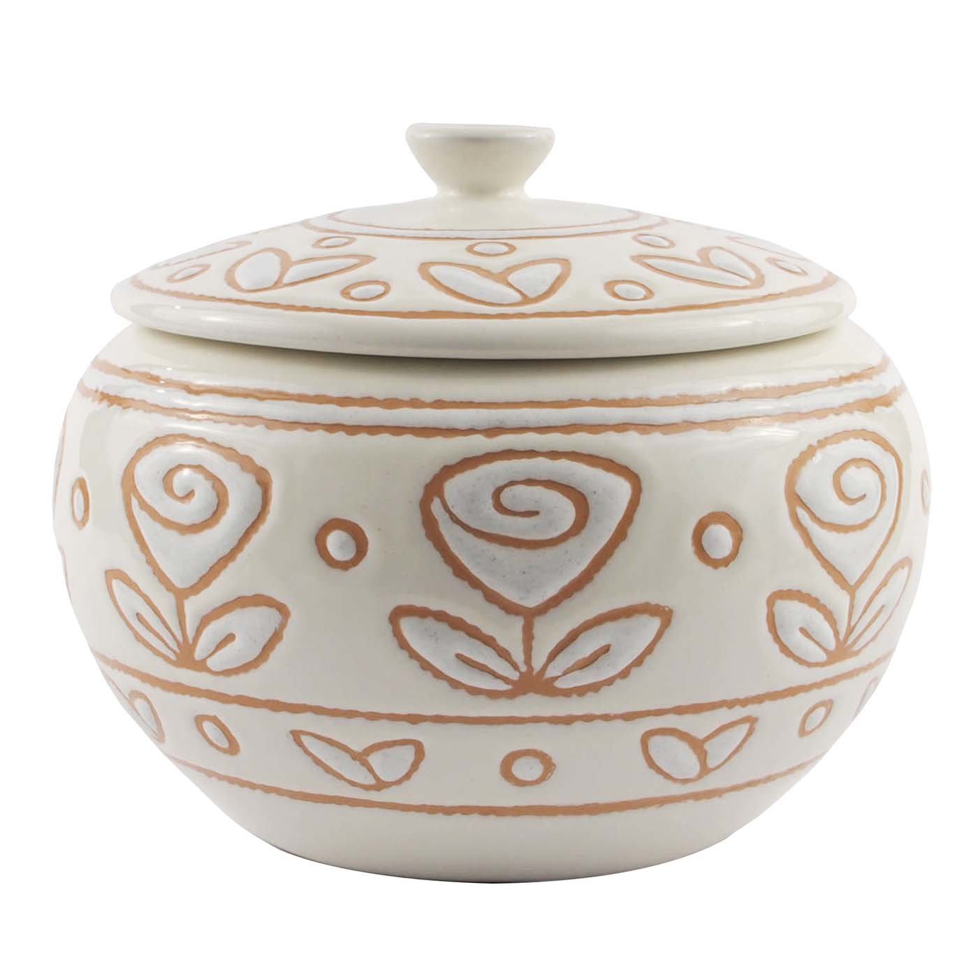 Maiolica Cookie Jar - Ceramiche Santalucia