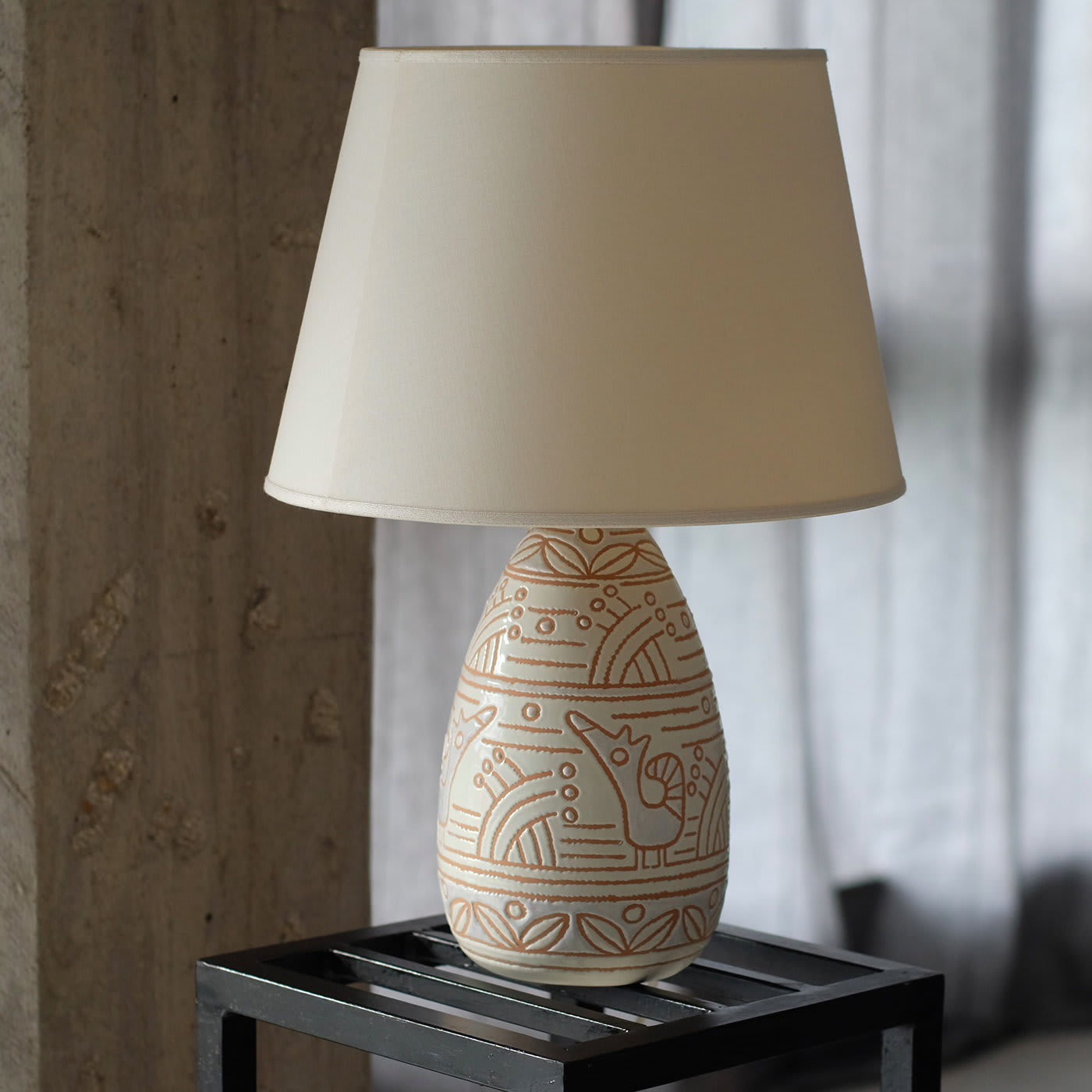 Maiolica Table Lamp - Ceramiche Santalucia