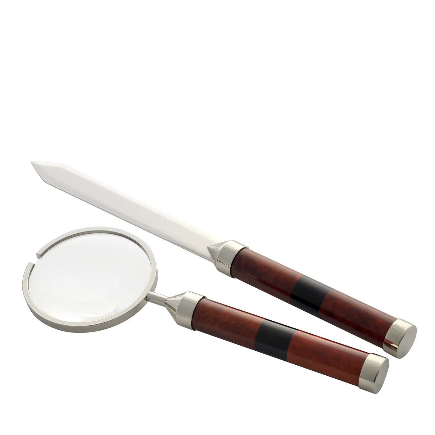 Essenze Magnifying Glass and Letter Opener Set by Nino Basso - Design Center 1991