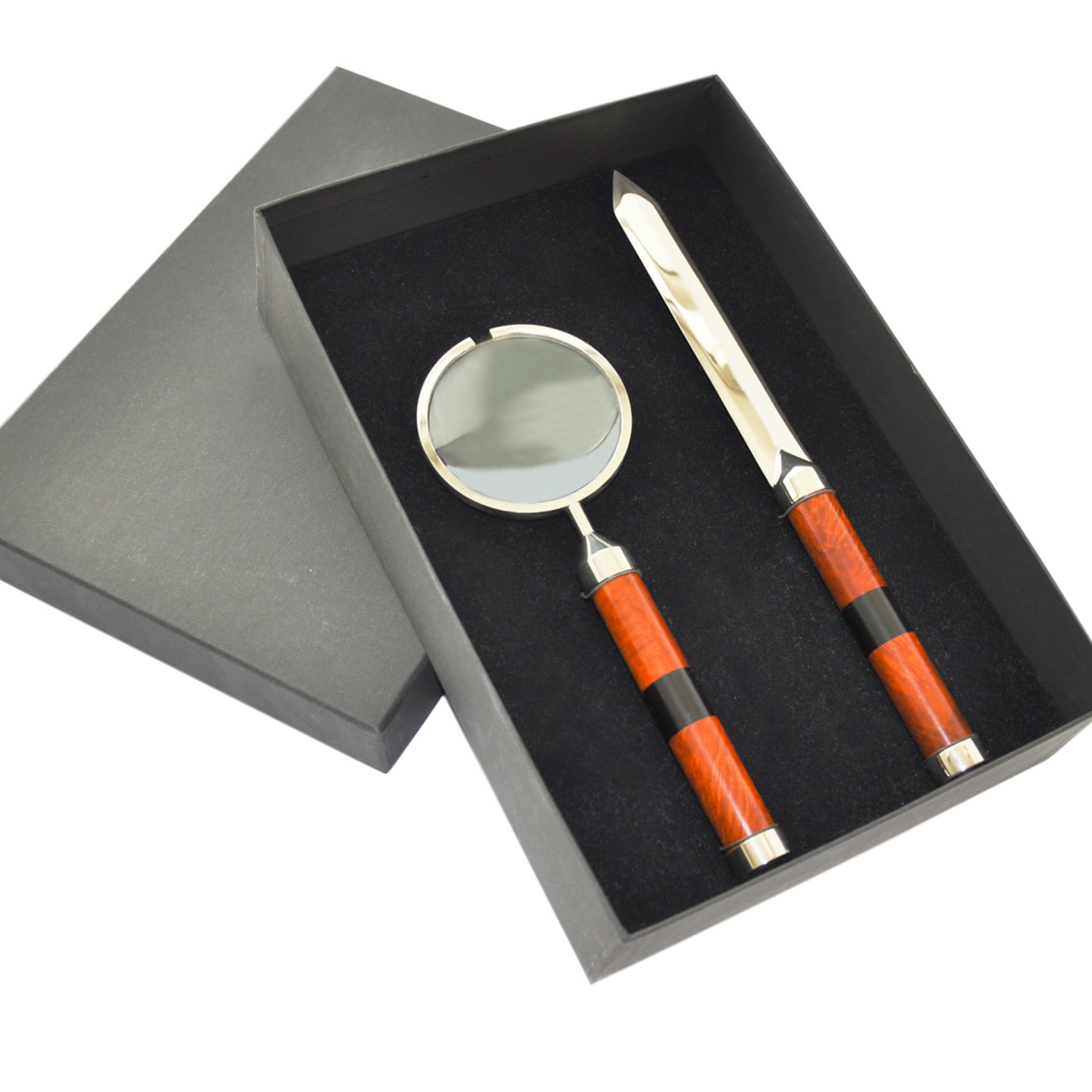 Essenze Magnifying Glass and Letter Opener Set by Nino Basso - Alternative view 1