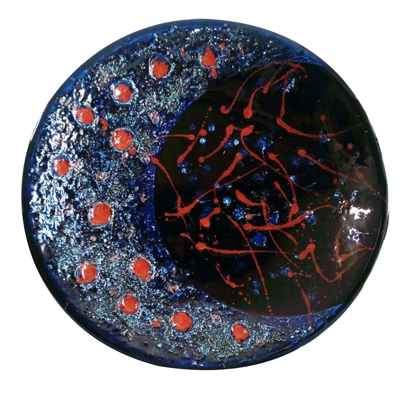 Blue Moon Eclipse Decorative Plate - Casa Del Mar