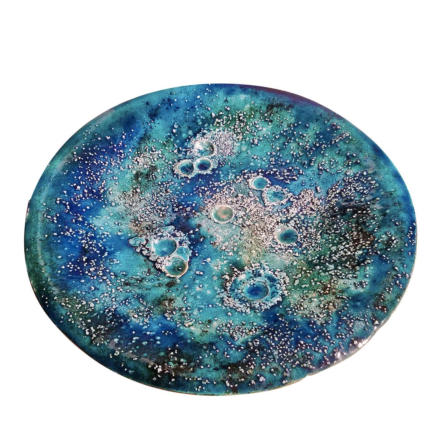 Blue Moon Landscape Decorative Plate #2 - Casa Del Mar