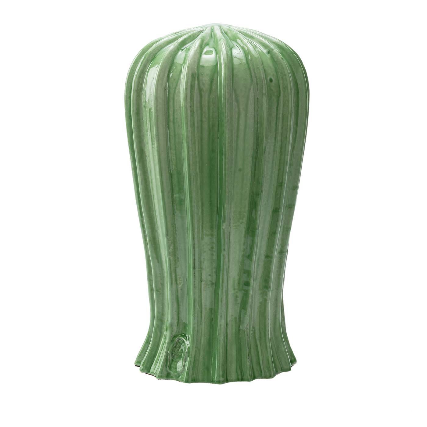 Cactus Tall Green Sculpture - Cerasarda