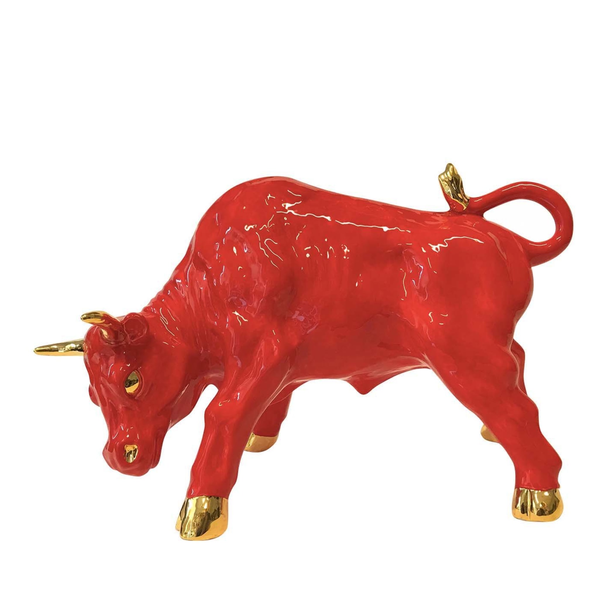 Red and Gold Bull - Main view