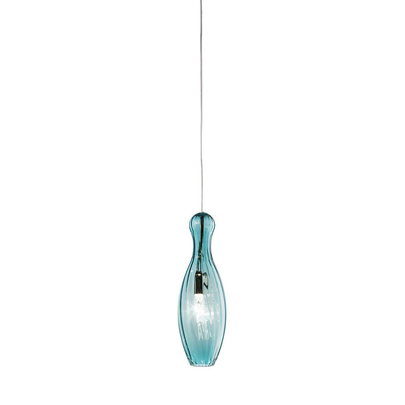 Birillo blue pendant light - Siru Illuminazione