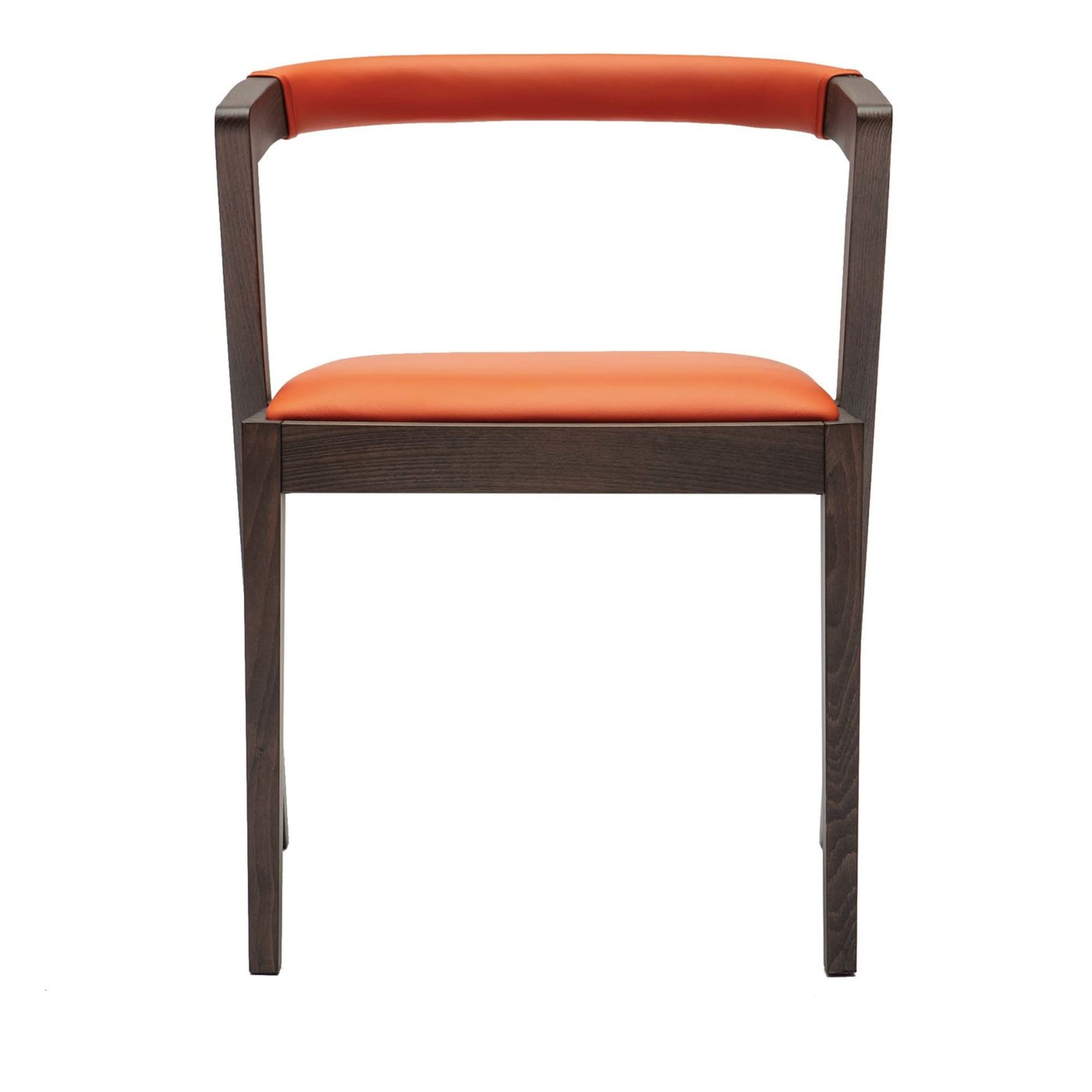 Chaise orange à cordes - Vue principale