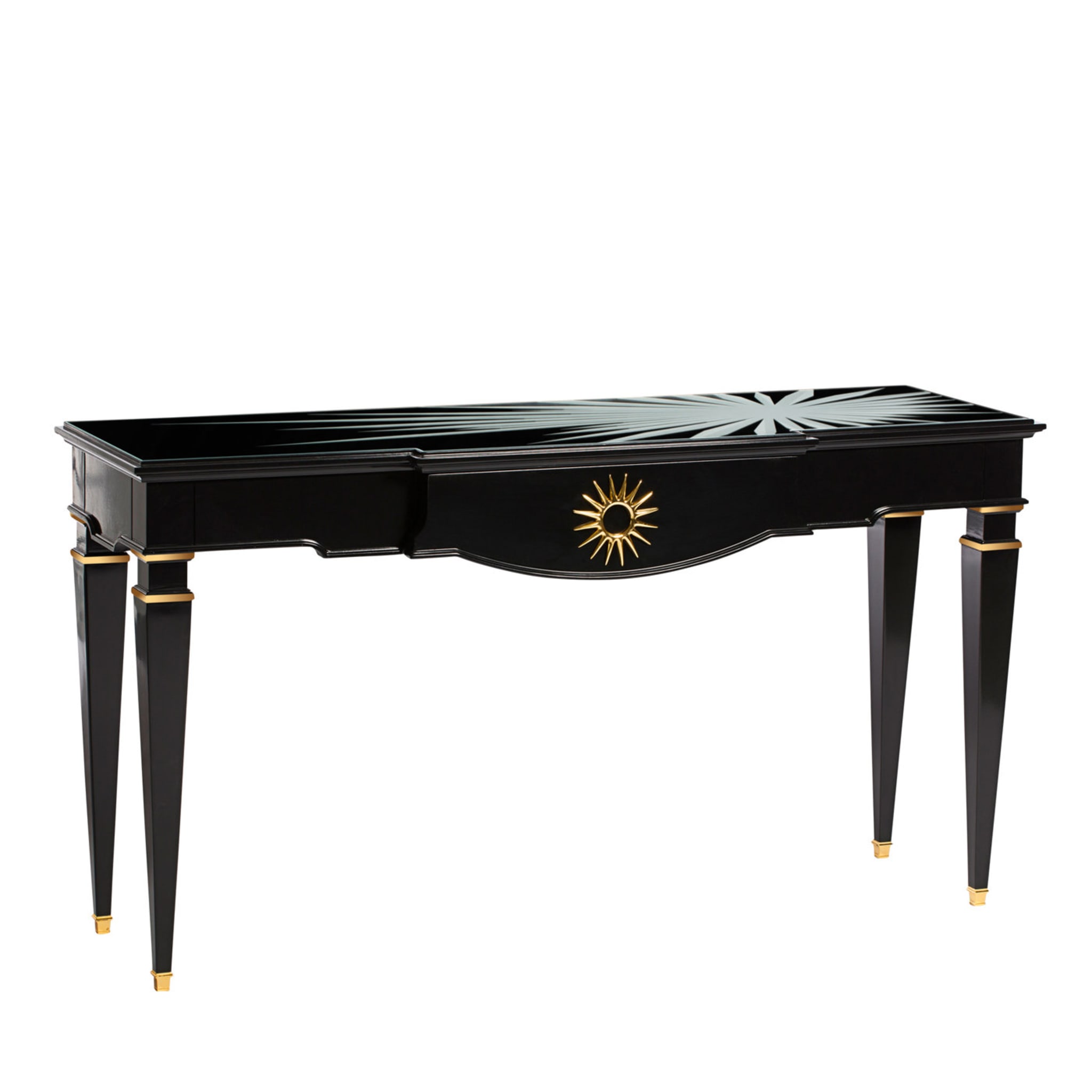 Console-table in black - Main view
