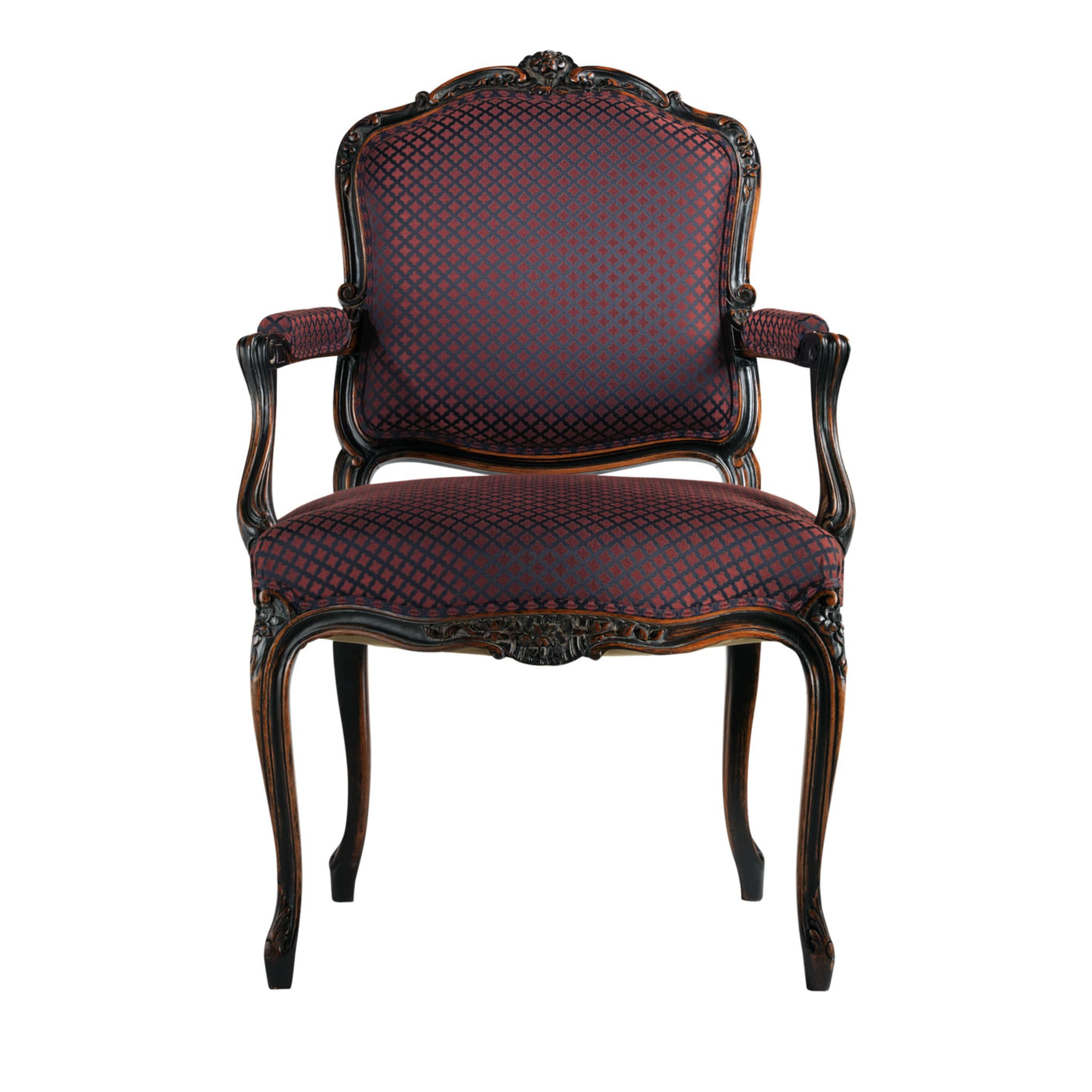 Carved Chair With Armrests Louis XV #1 - Main view