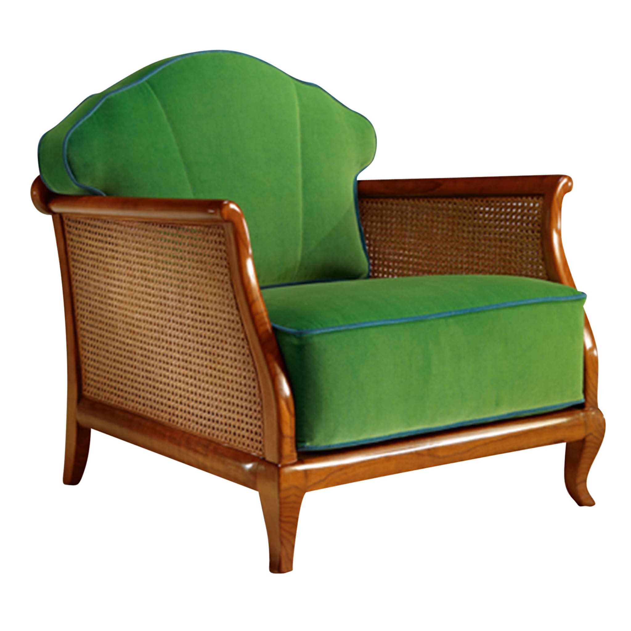 1920 Green Armchair - Main view
