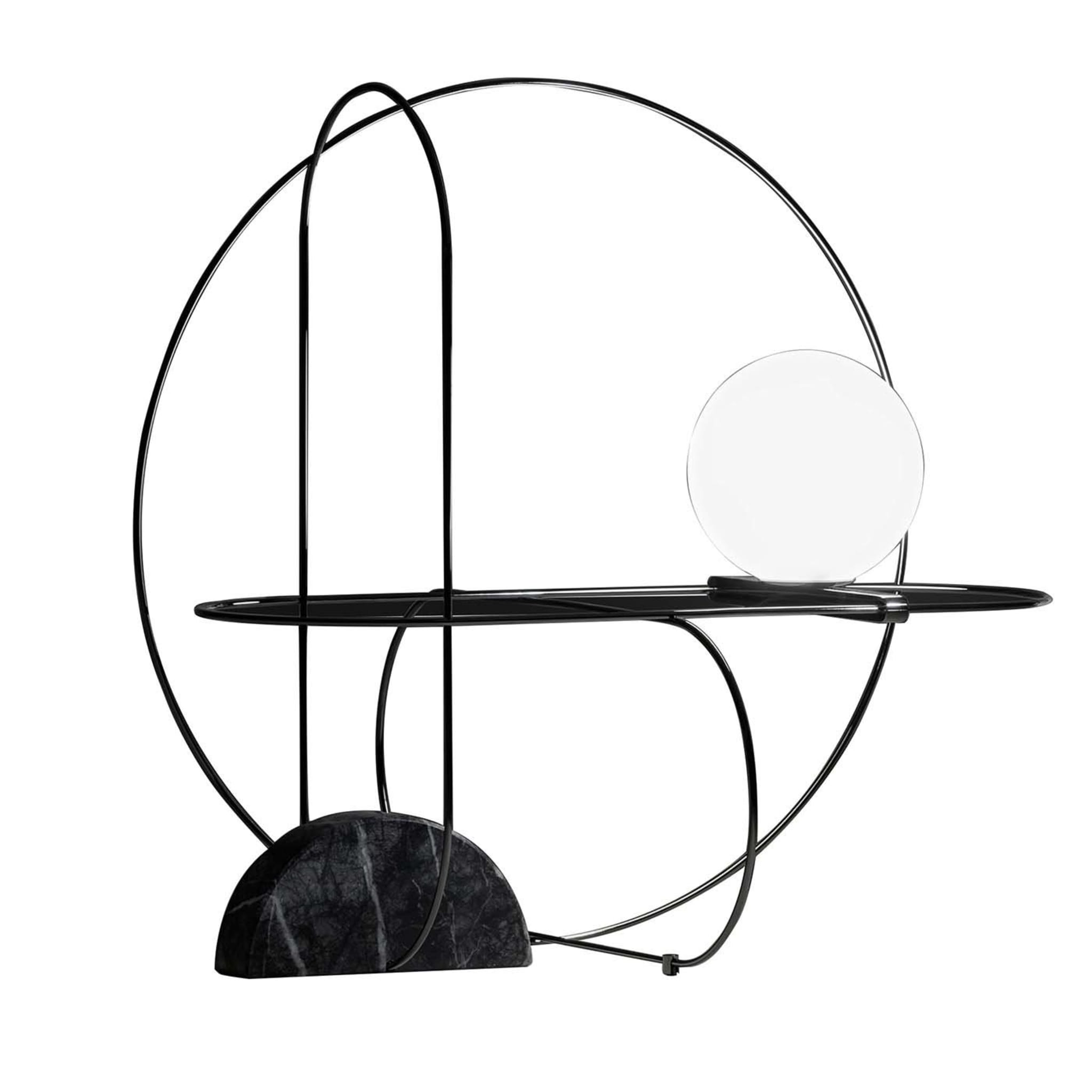 Schwarze Setareh-Tischlampe von Francesco Librizzi - Hauptansicht