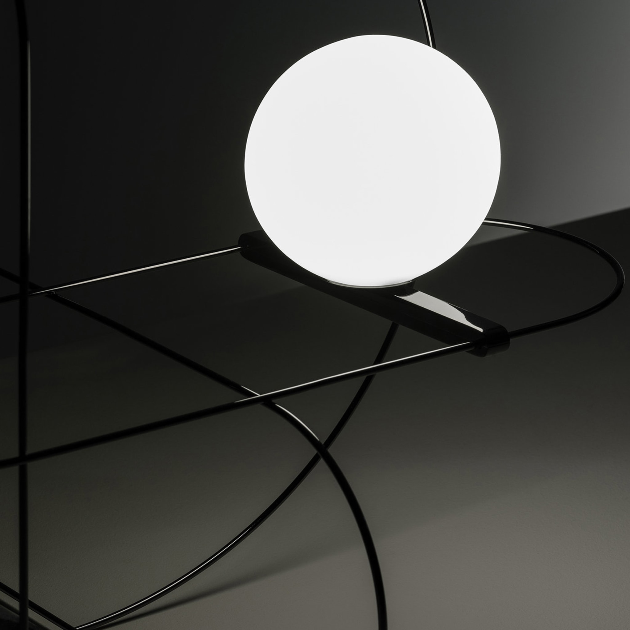 Setareh Lámpara de mesa negra de Francesco Librizzi - Vista alternativa 1