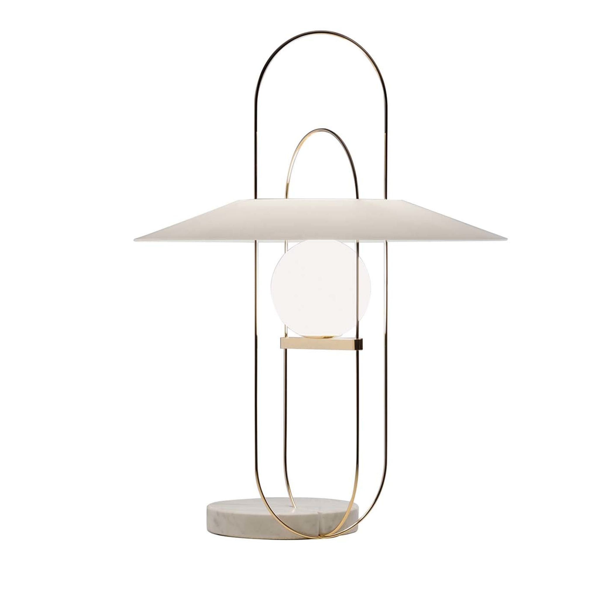 Lampe de table blanche Setareh par Francesco Librizzi - Vue principale