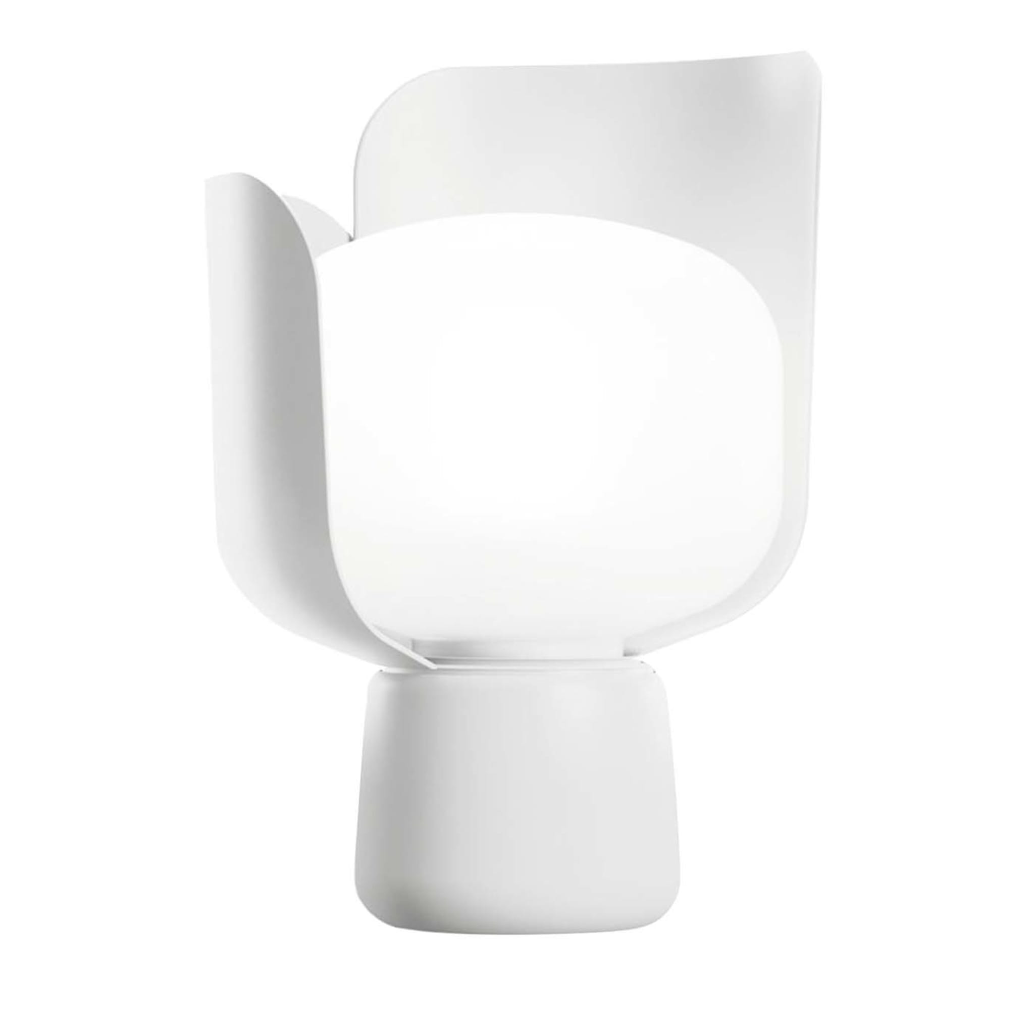 Blom White Table Lamp by Andreas Engesvik - Main view