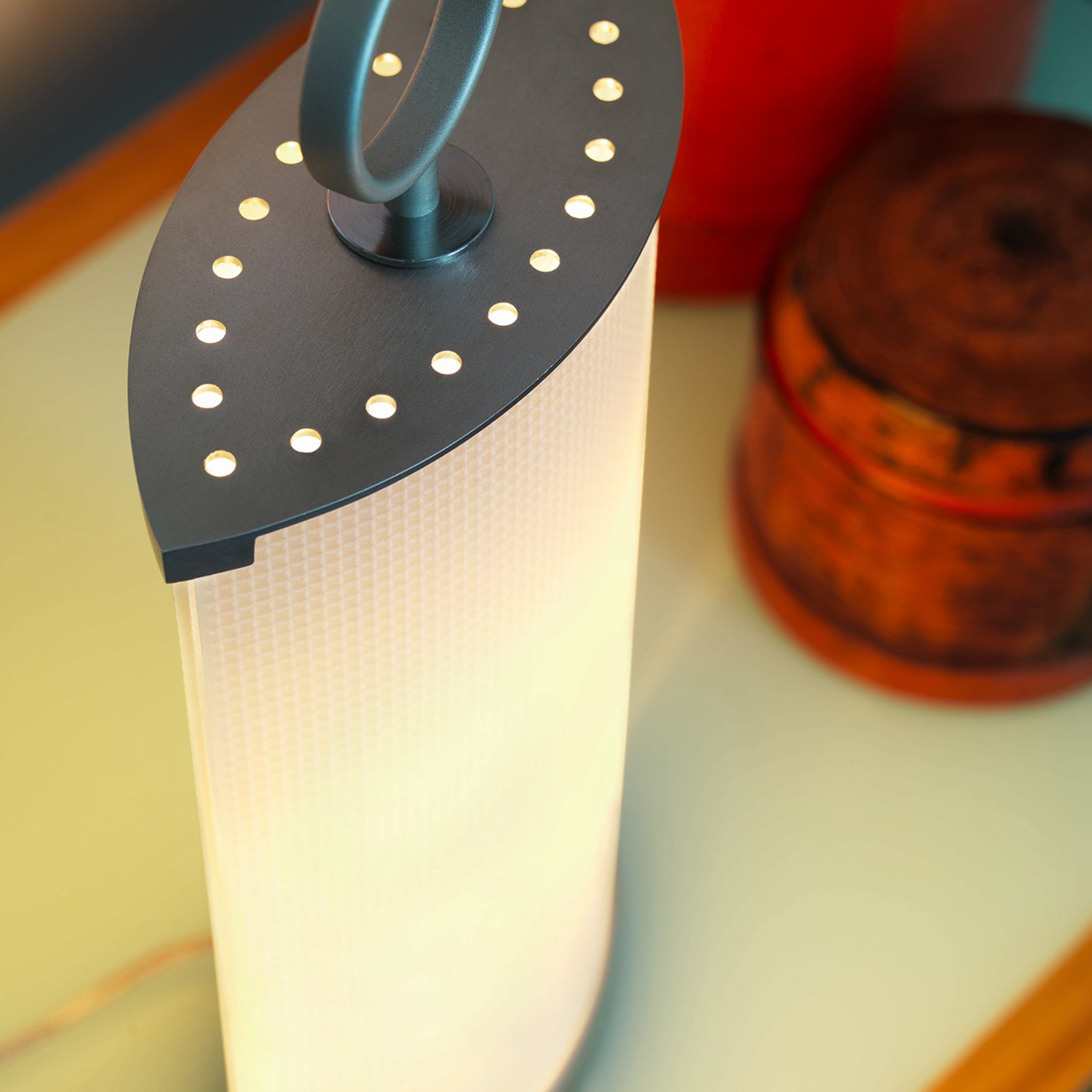 Lámpara de mesa Pirellina de Gio Ponti - Vista alternativa 1