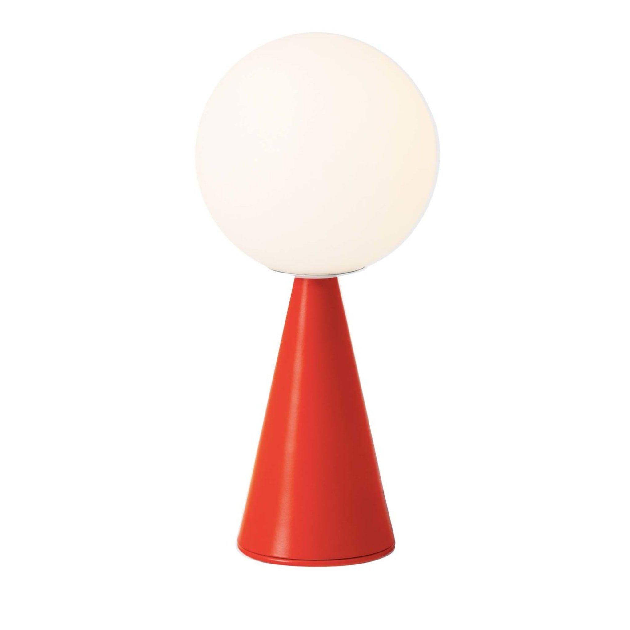 Bilia Red Table Lamp by Gio Ponti - Main view