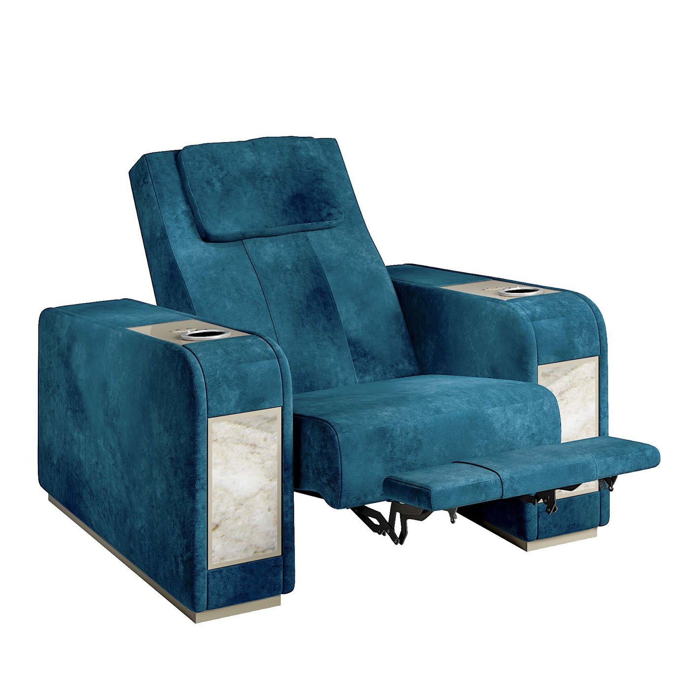 Comfort Blue home theater seat by Pino Vismara - Vismara