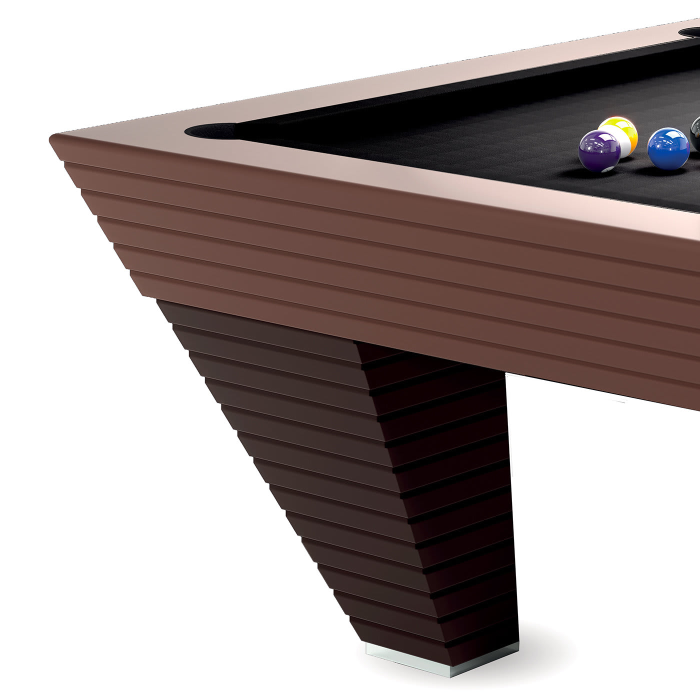 NewDe pool table by Pino Vismara - Vismara
