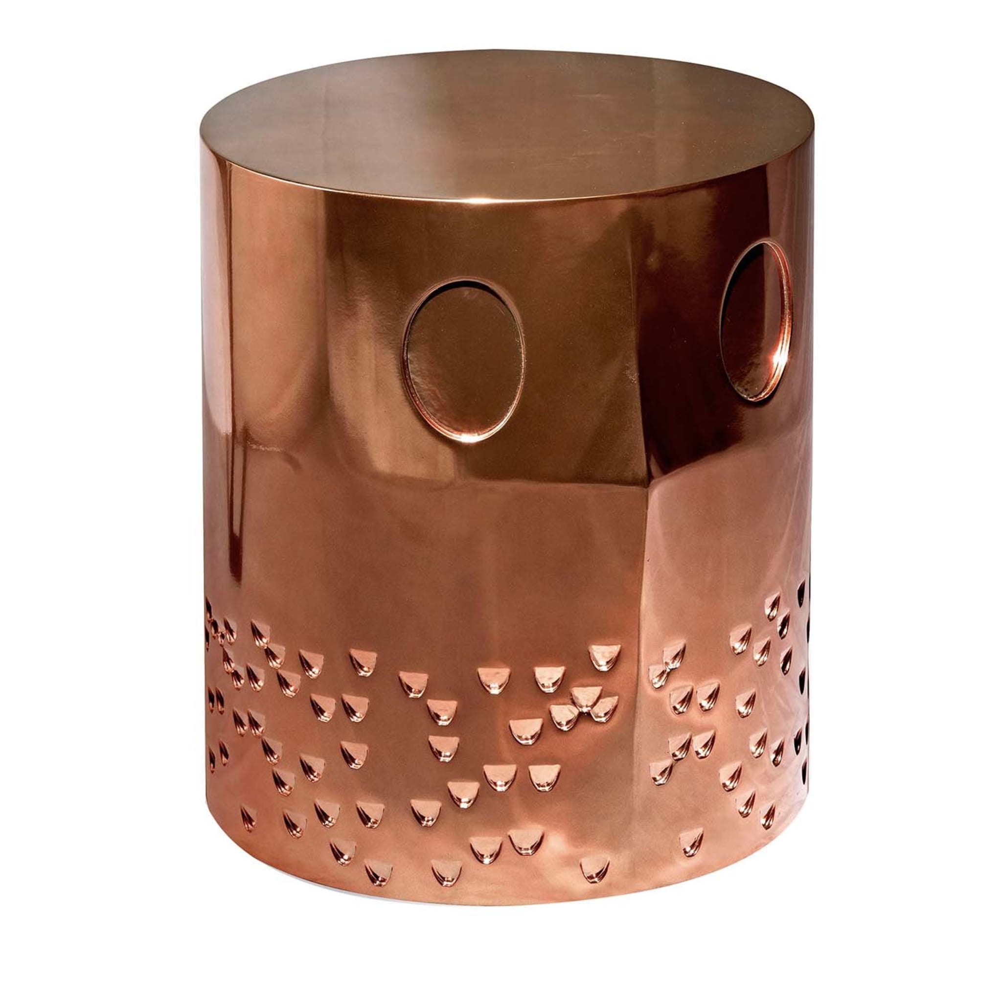 Tavolino Knatt Bronze - pouf - Vista principale