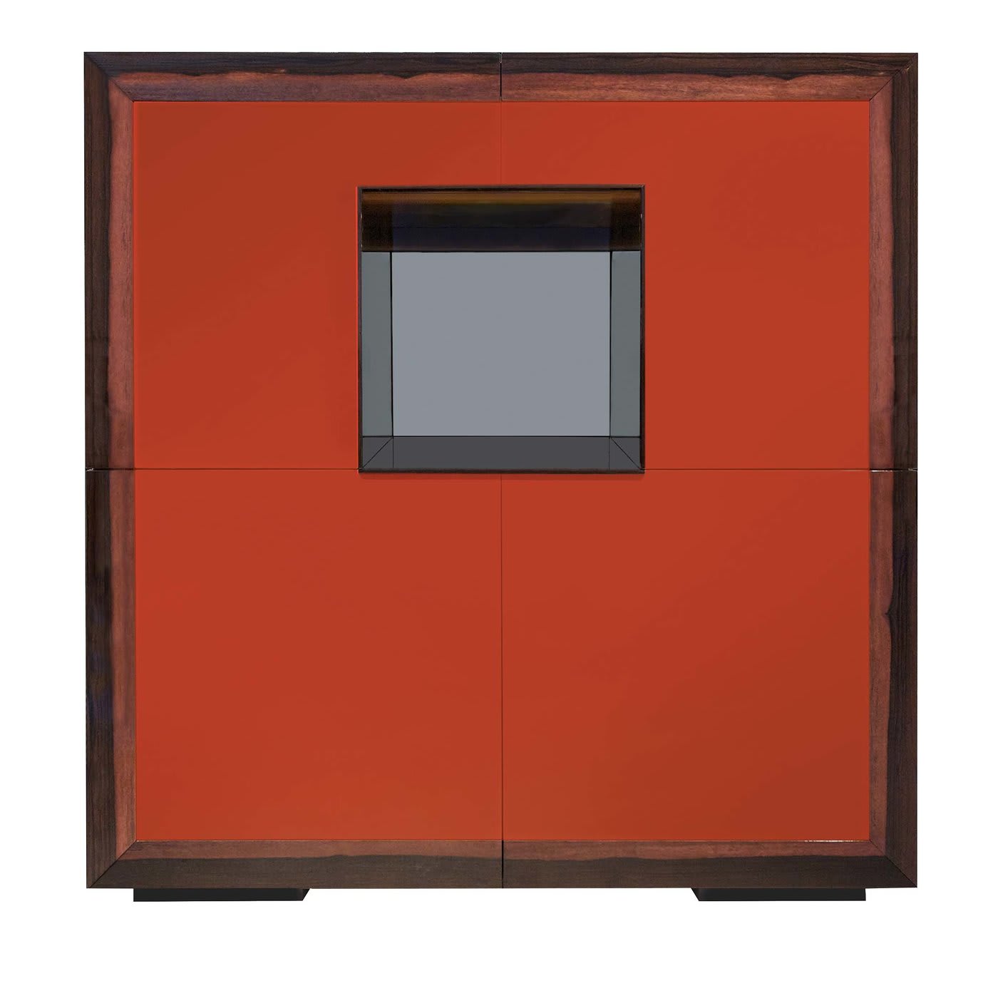 Bob 6 Red Bar Cabinet - Garbarino Collections