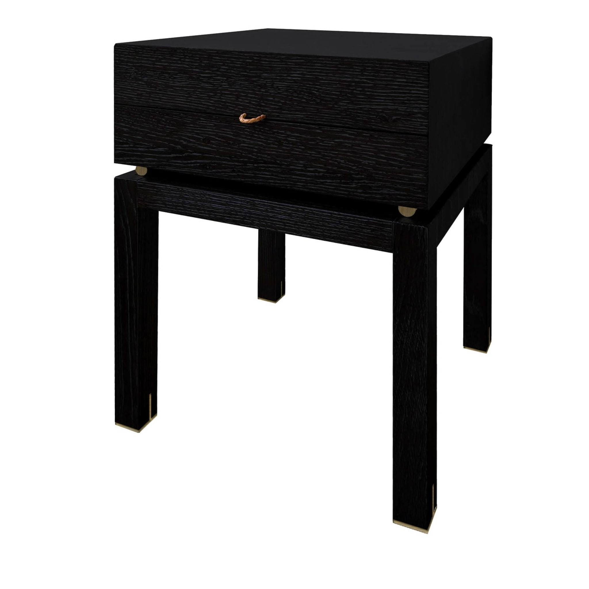 102 TNT Black Bedside Table - Main view