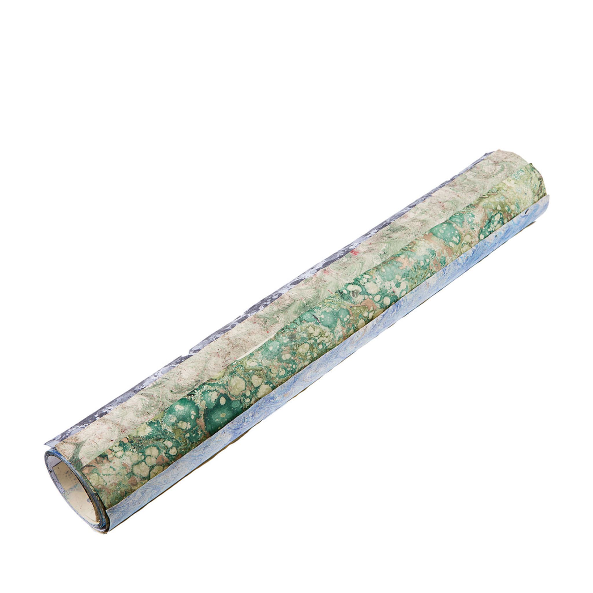 Blue and Green Marble Paper - Main view