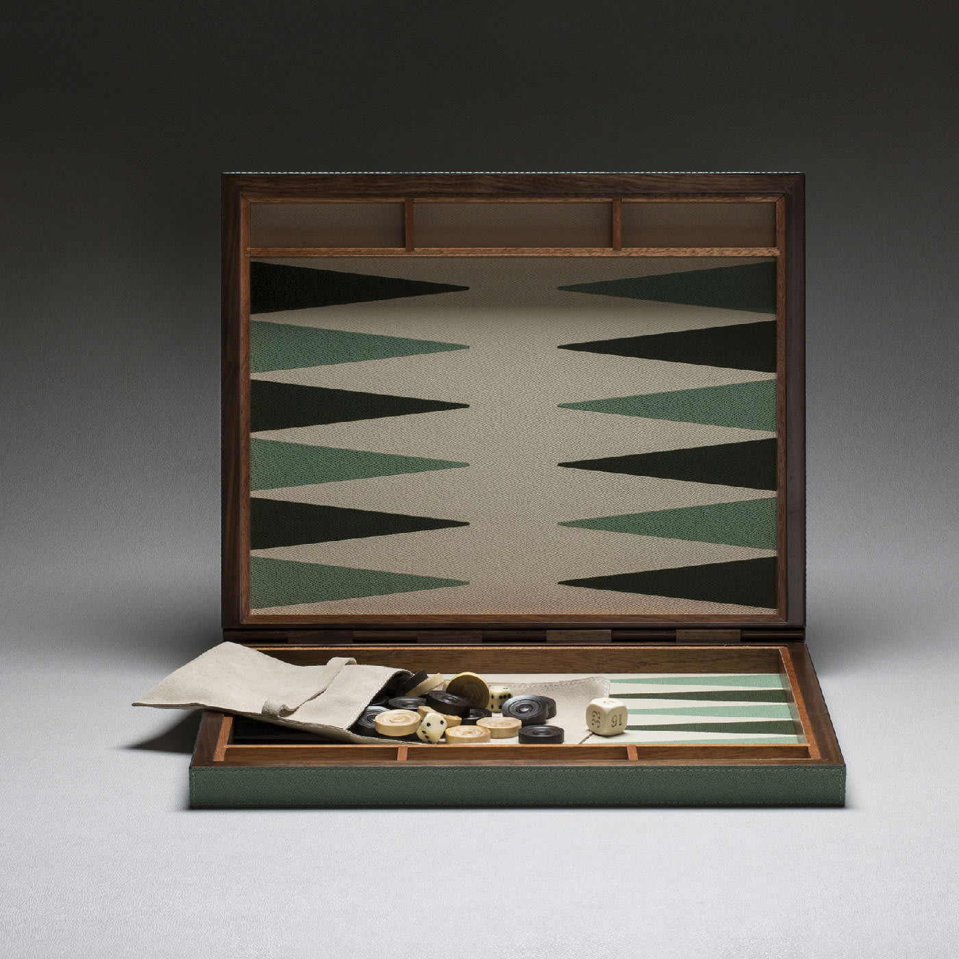 Backgammon Small Case - Giobagnara