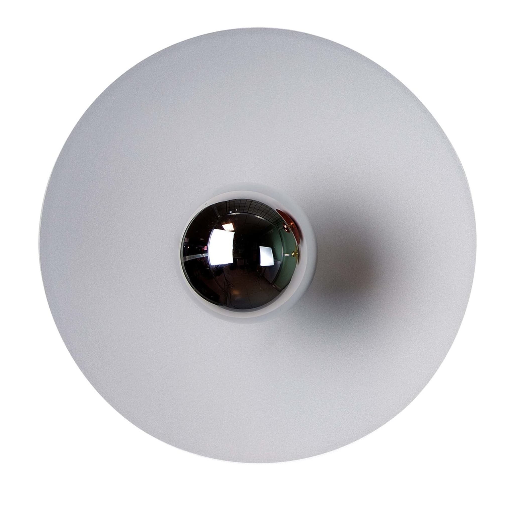 Astro pearl silver wall lamp - Main view