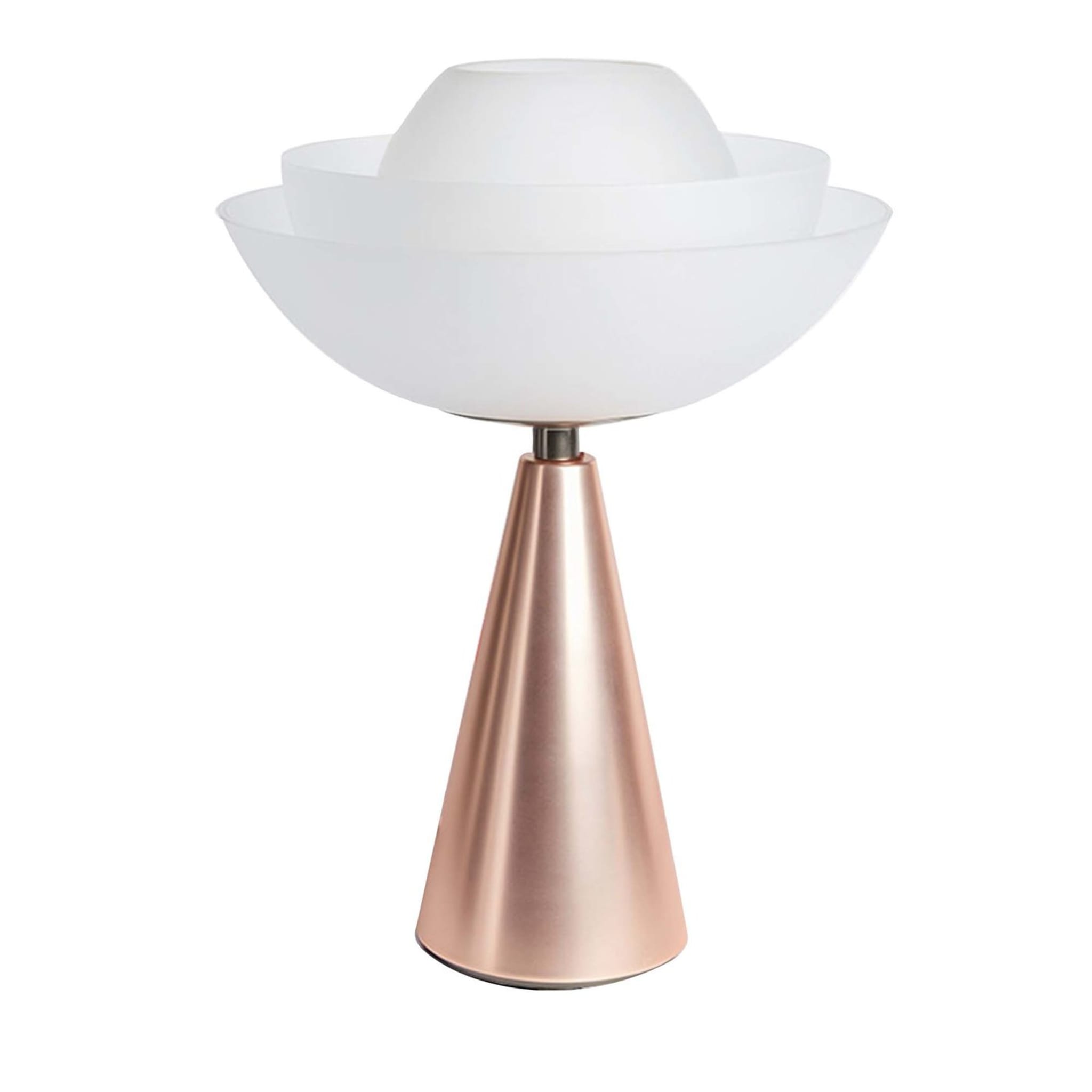 Lámpara de mesa metálica Lotus - Vista principal