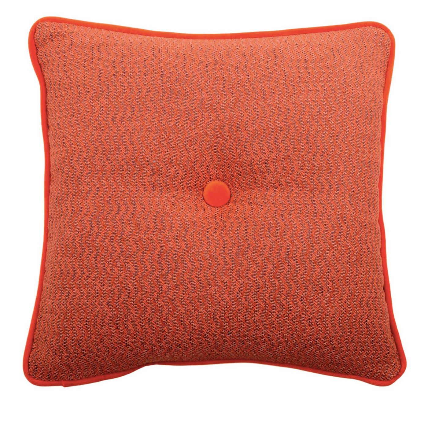 Carrè Tufted Orange Cushion - l'Opificio