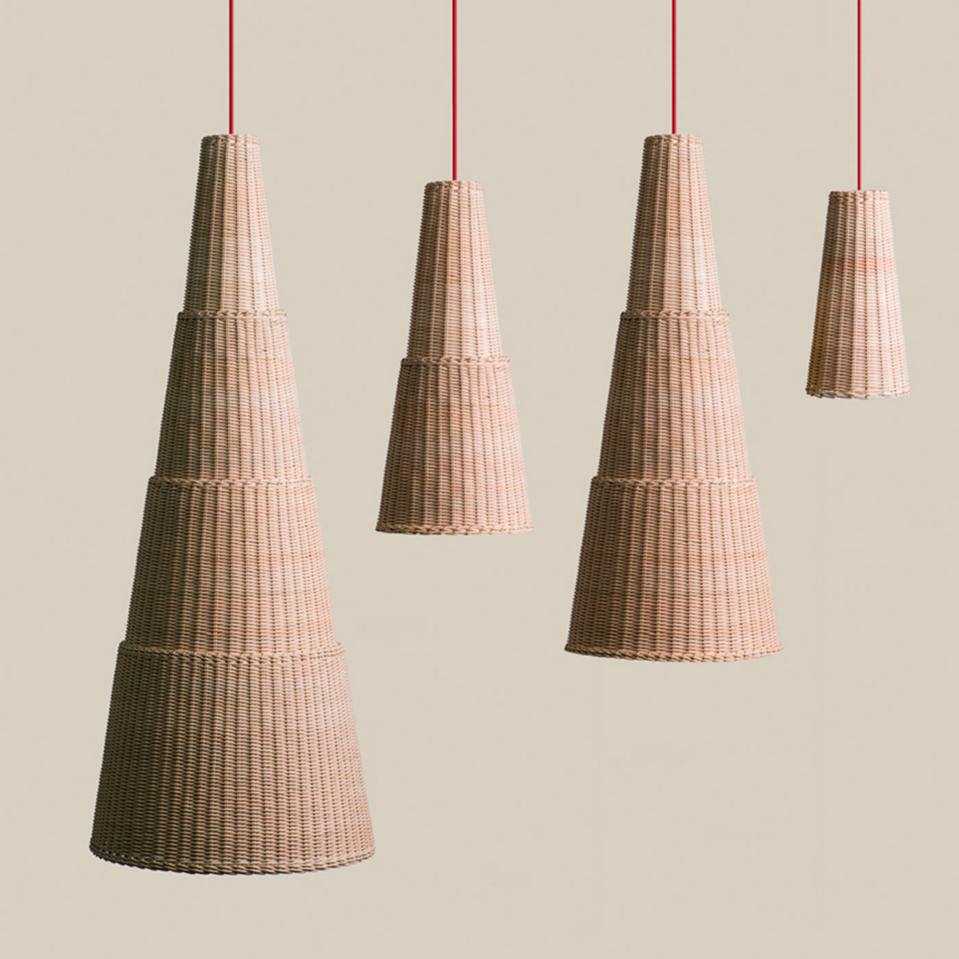 Seia 140 Pendant Lamp by Maurizio Bernabei - Bottega Intreccio