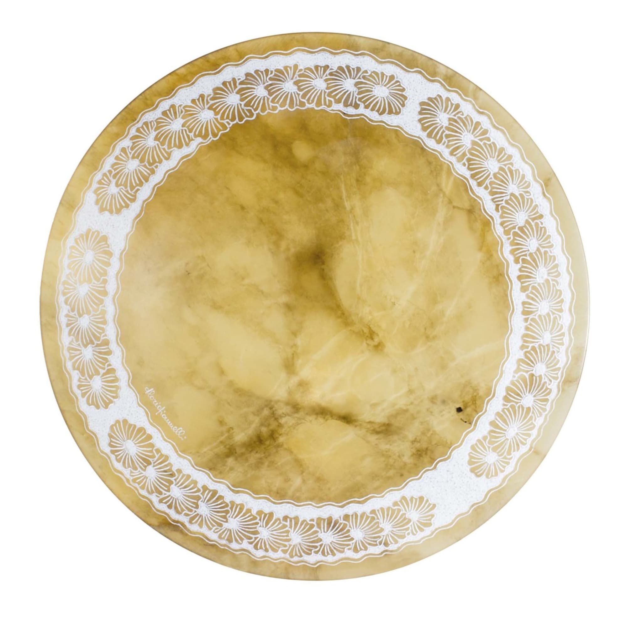 Amber Decorative Plate #1 - Main view