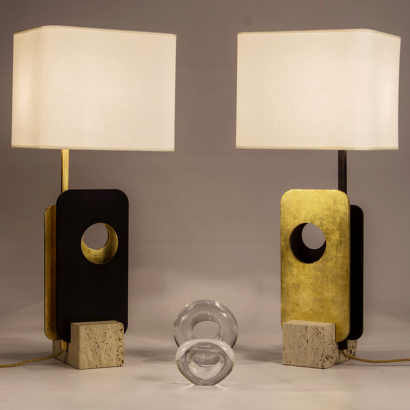 Due Piastre Table Lamp - Esperia Luci