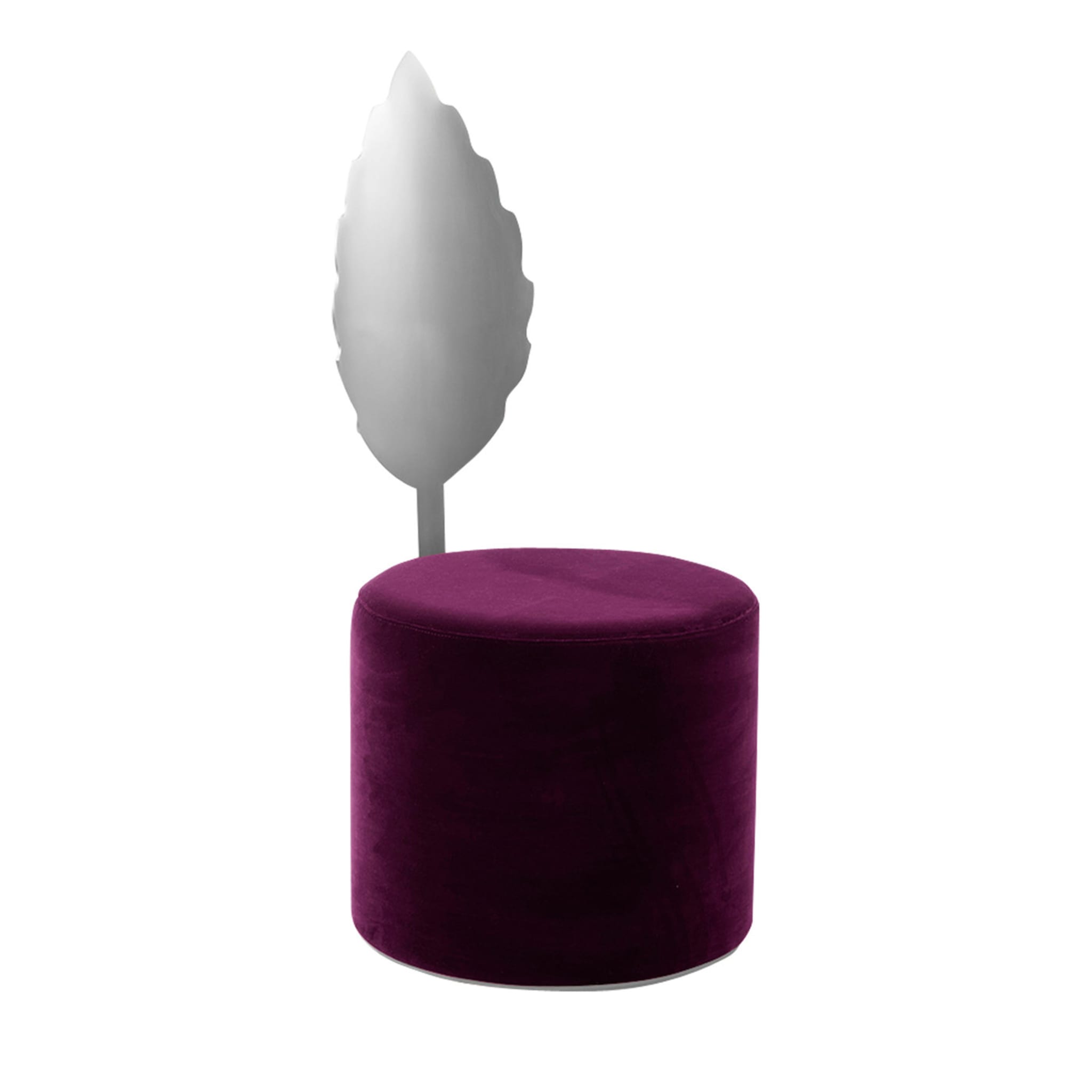 Holly Purple Pouf #2 by Artefatto Design Studio - Main view