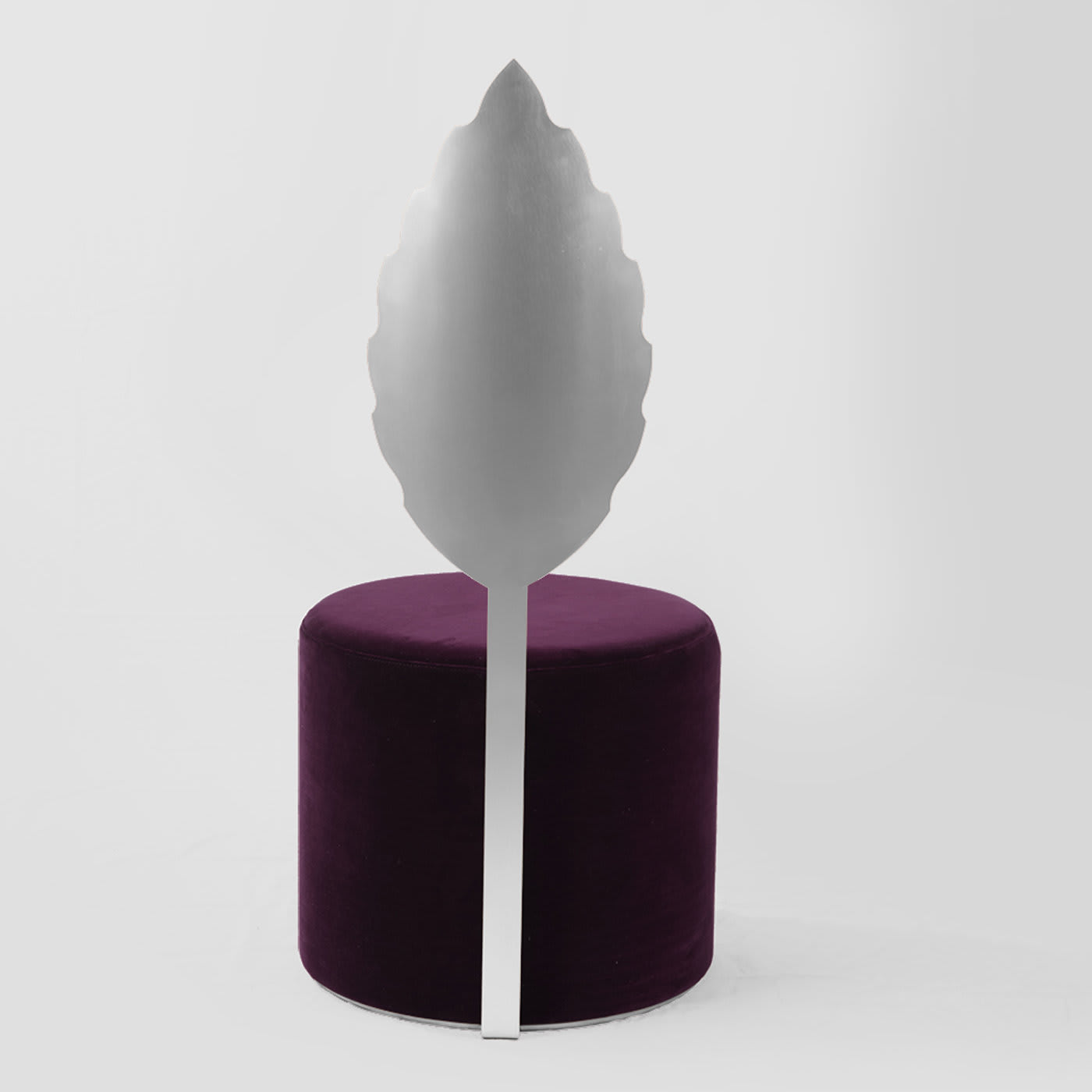 Holly Purple Pouf #2 by Artefatto Design Studio - Secolo