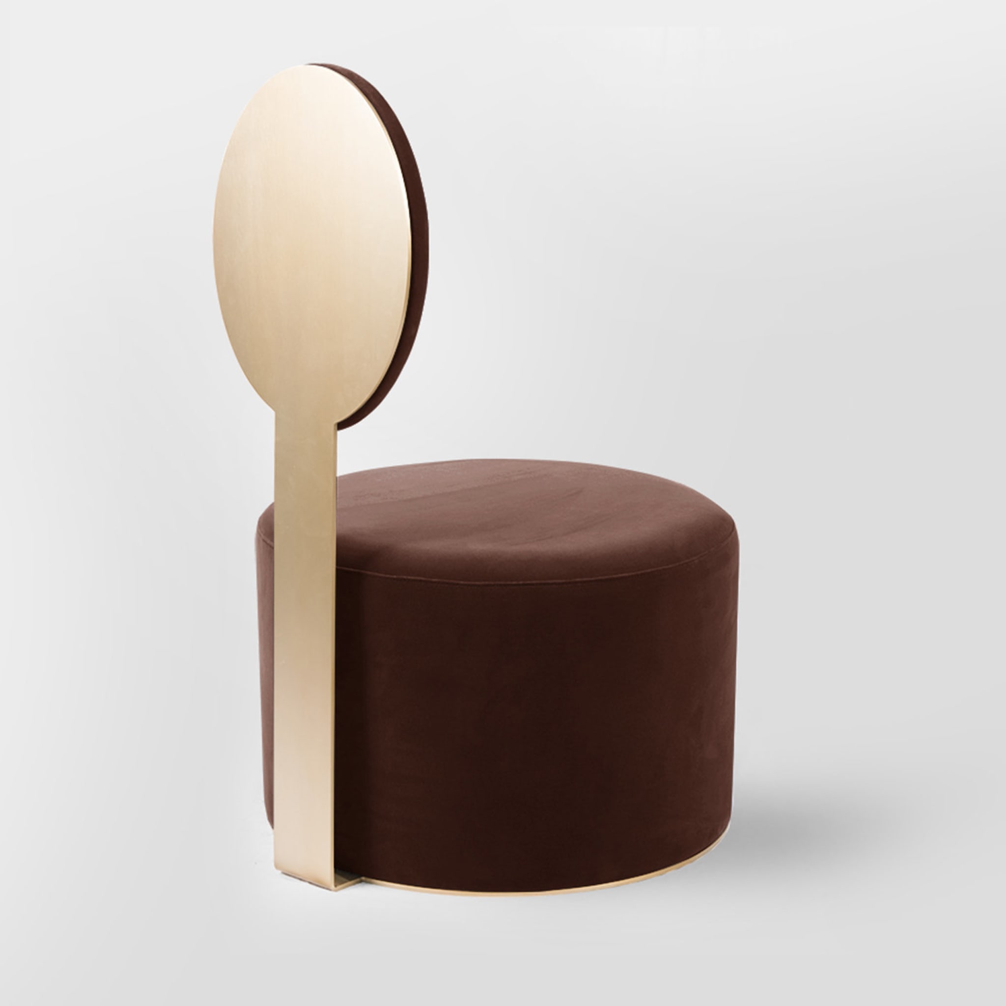 Pop Brown Chair by Artefatto Design Studio - Alternative view 2