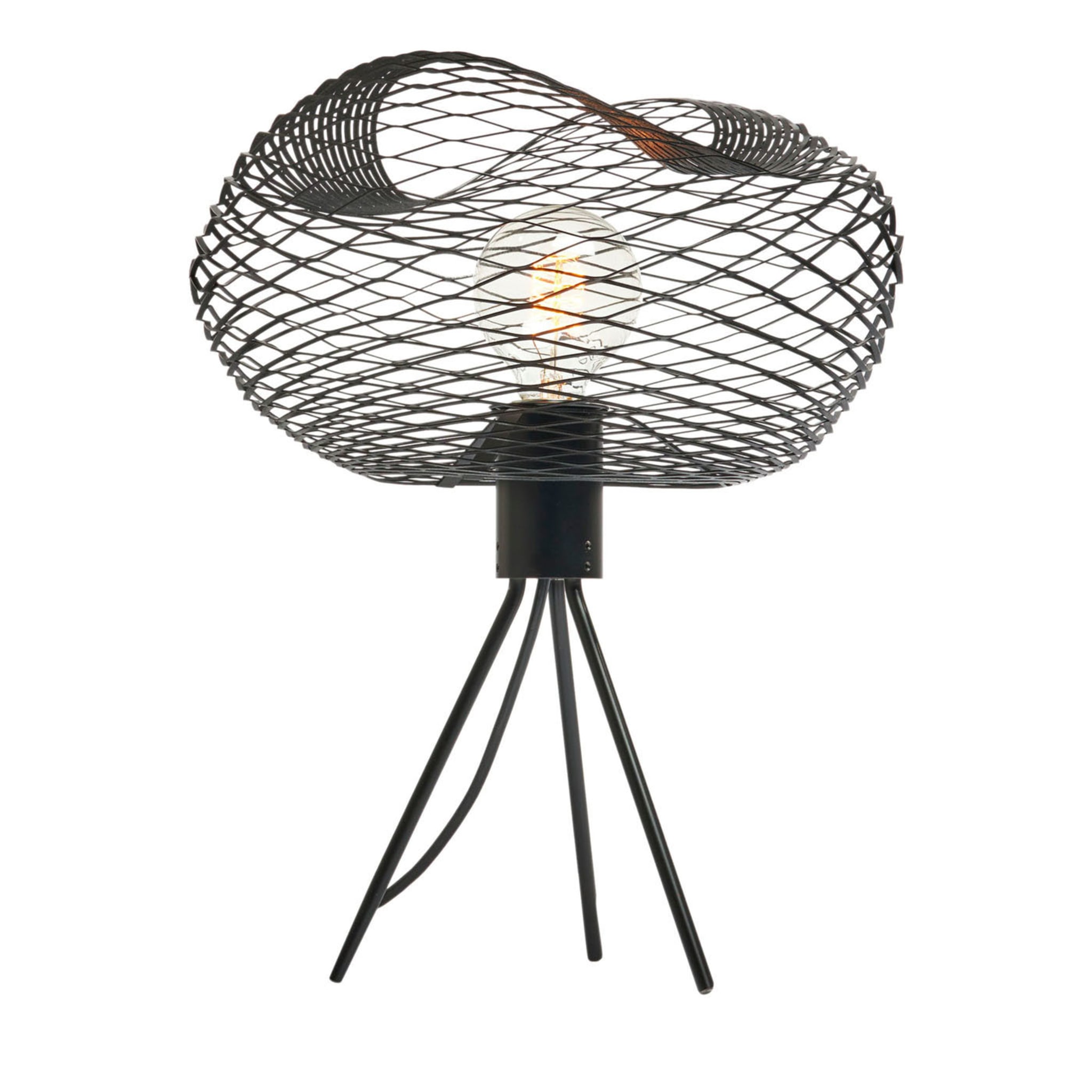 Net Black Table Lamp by Paolo Ulian - Main view