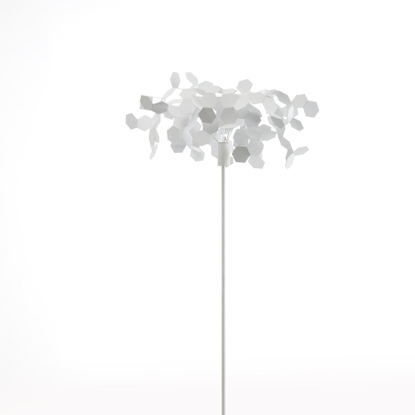 Andromeda White Floor Lamp by Paolo Ulian - Zava Luce