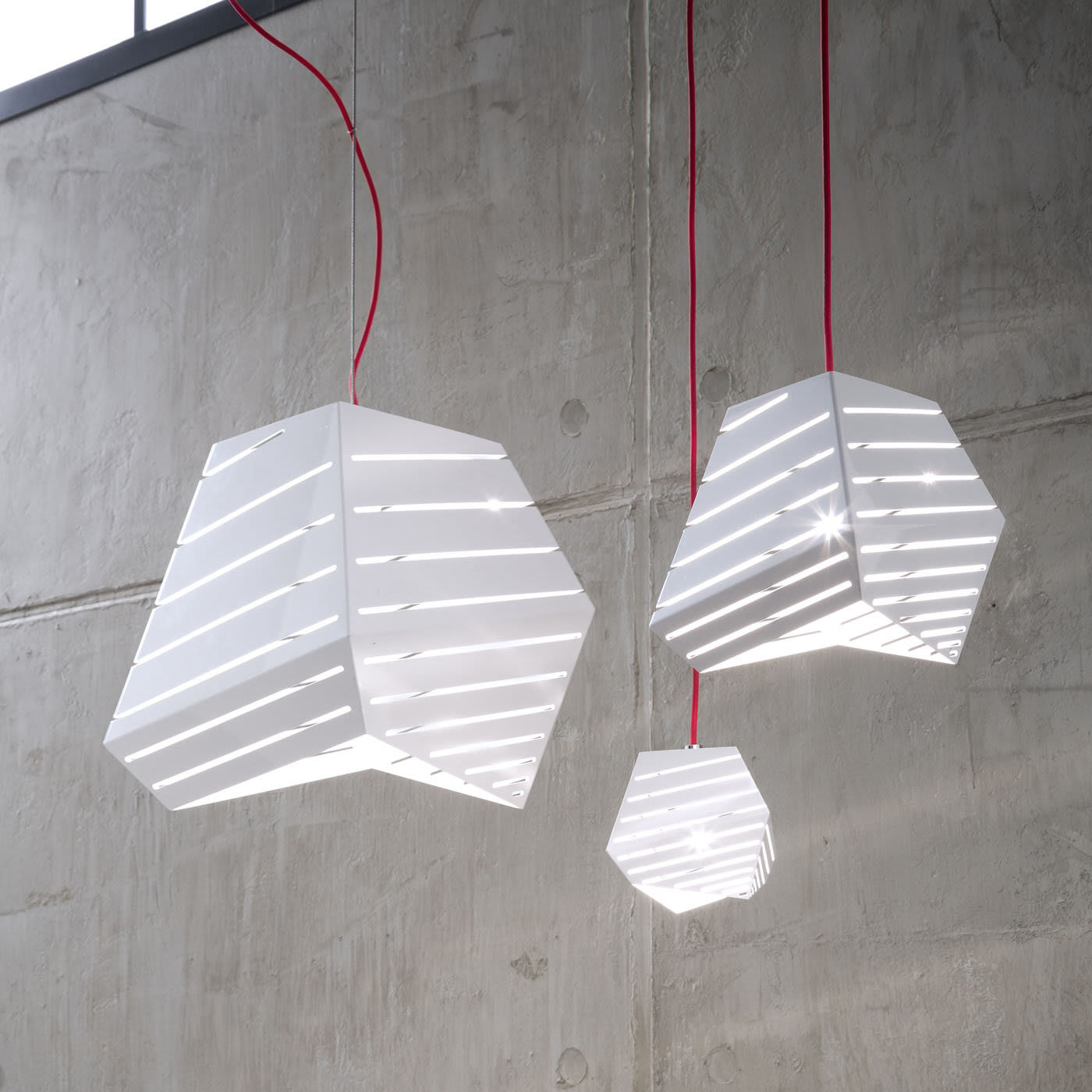 Dadì White Pendant Lamp by Delineodesign - Zava Luce