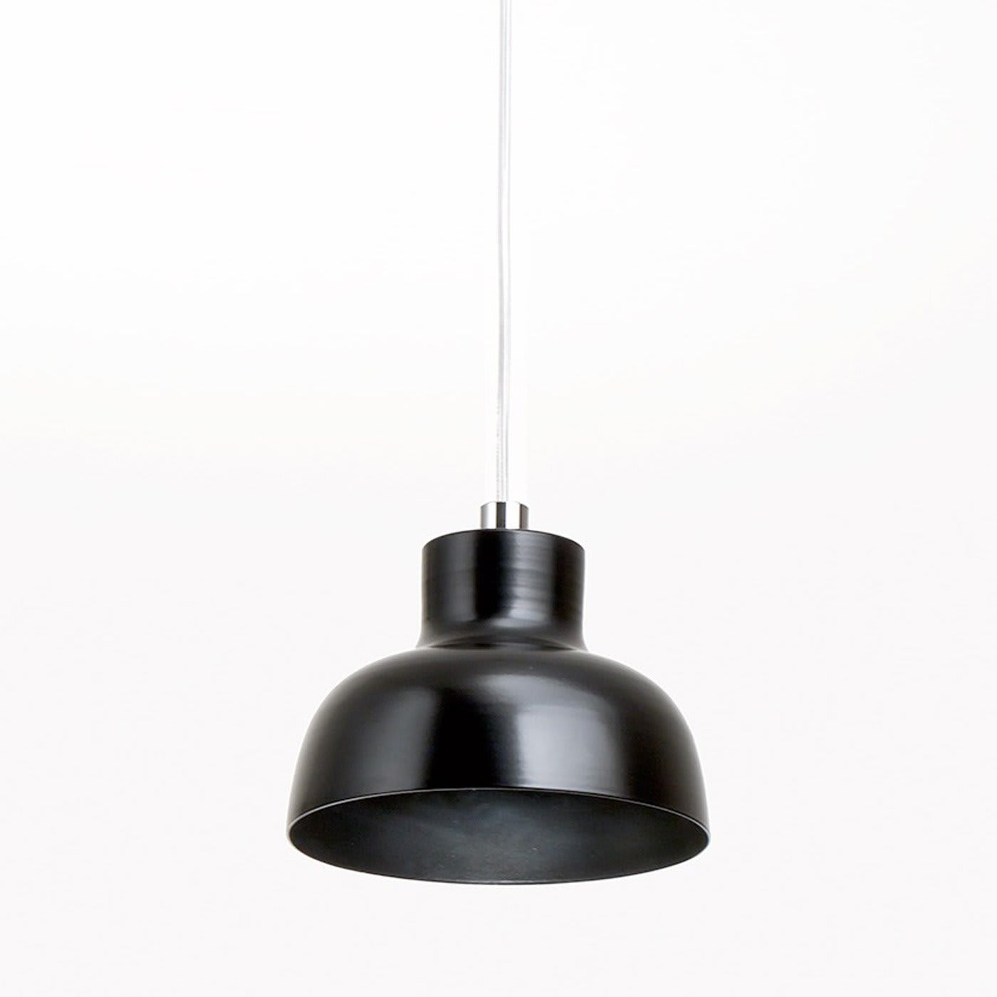Coco 1 Black Pendant Lamp by Franco Zavarise - Zava Luce