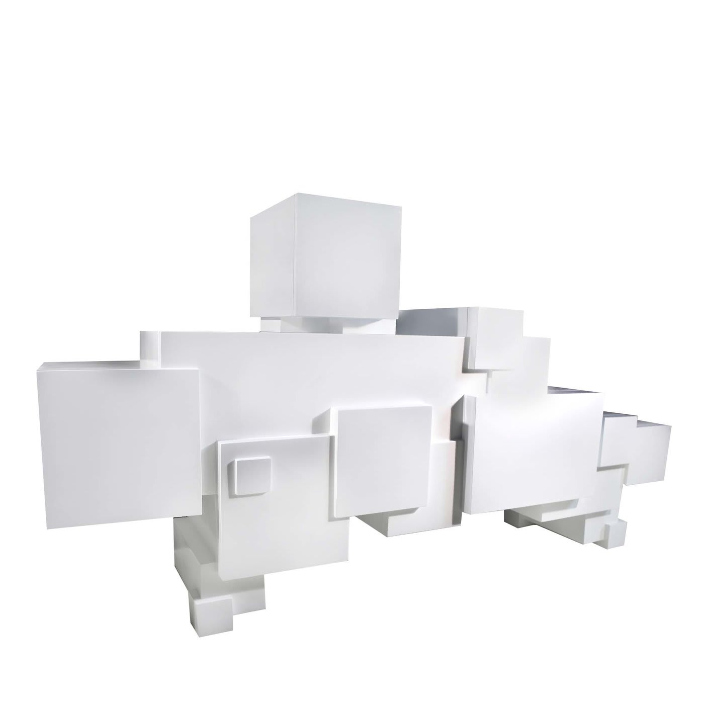 Hypercube White Sideboard - Cedrimartini