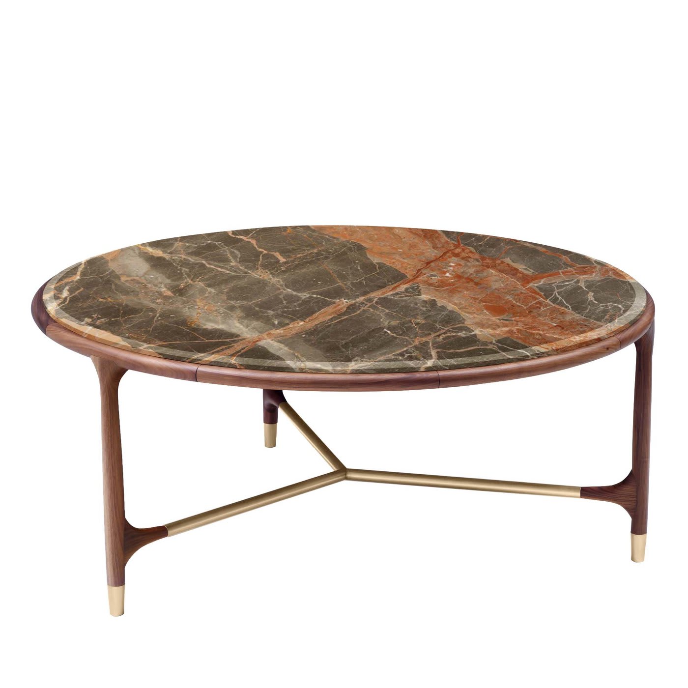Elisee Round Table with Marble Top - Ulivi Salotti