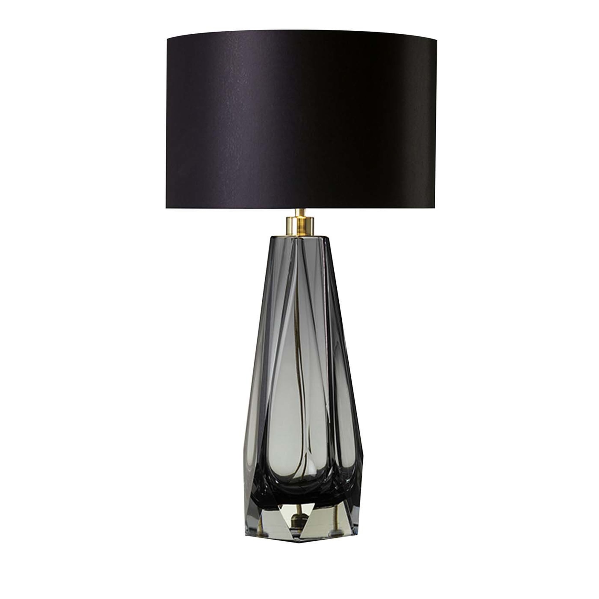 Briolette Tall Gray Table Lamp - Main view