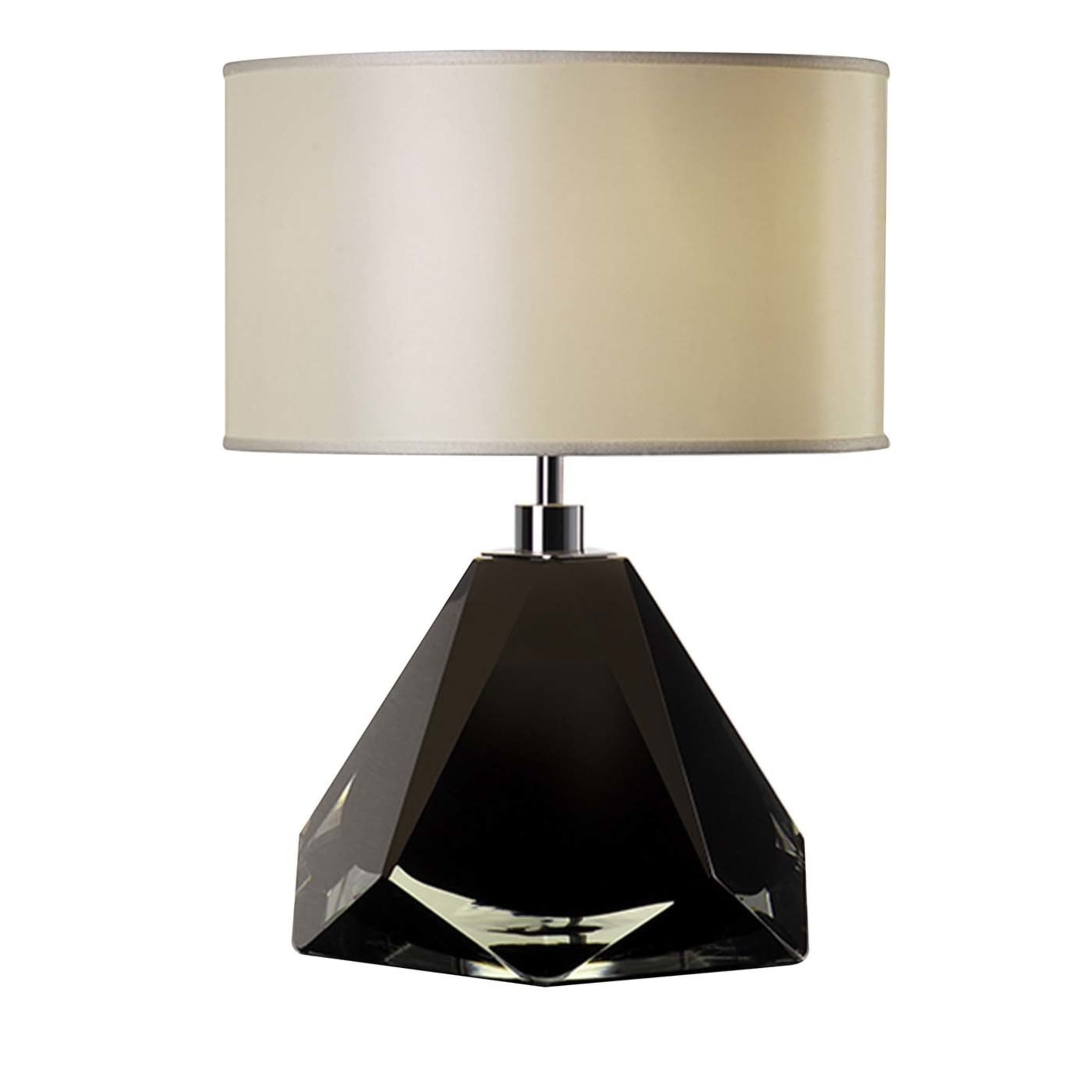 Lampe de table basse Briolette noire - Vue principale