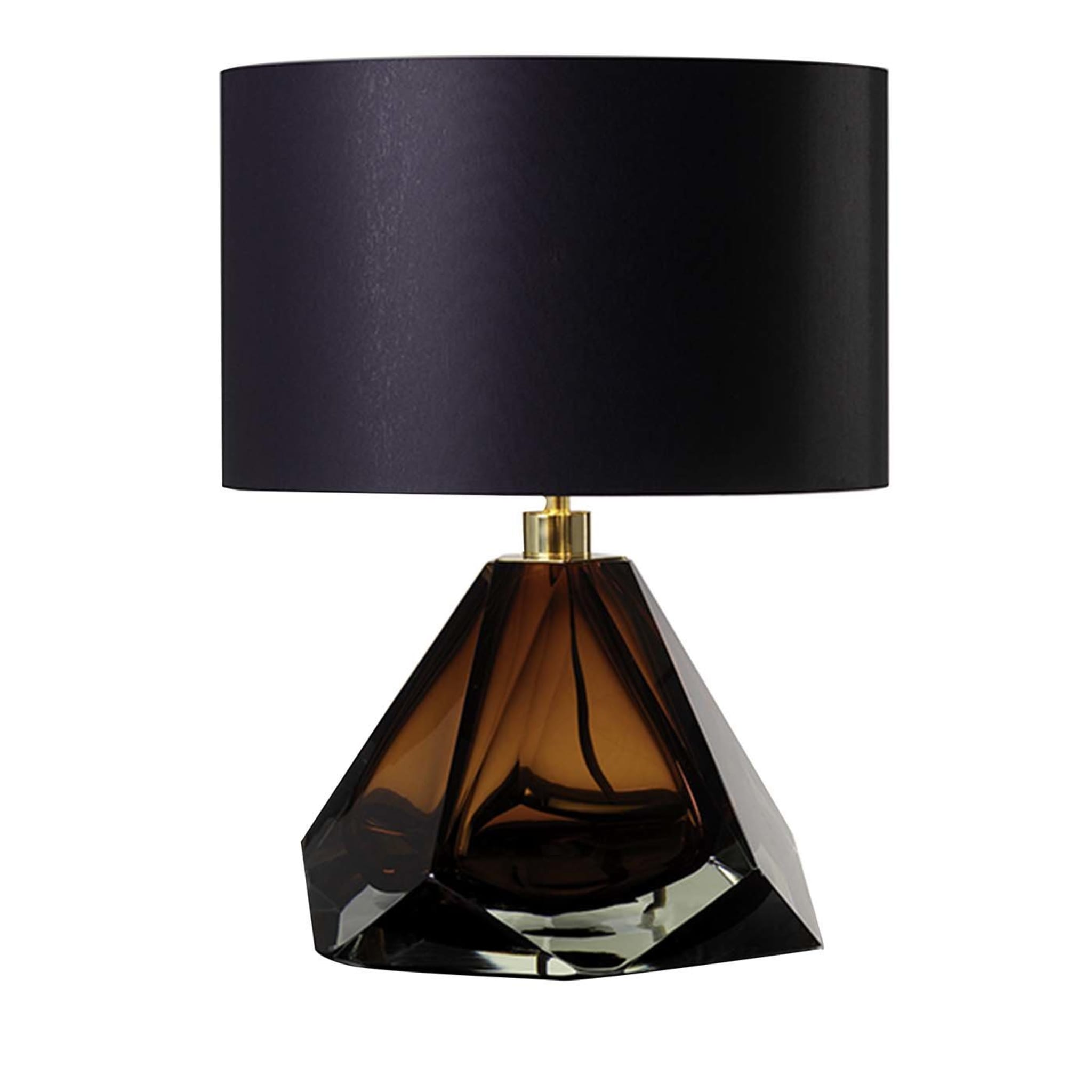 Briolette Low Tobacco Table Lamp - Main view