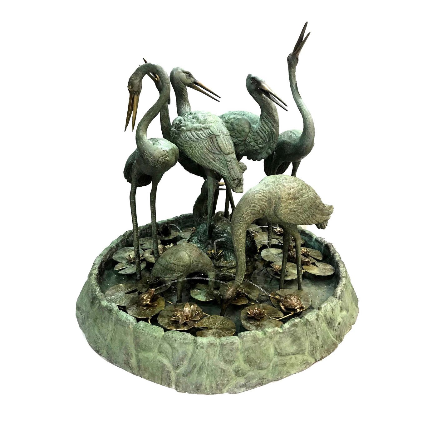 Flamingos Fountain - Fonderia Artistica Ruocco