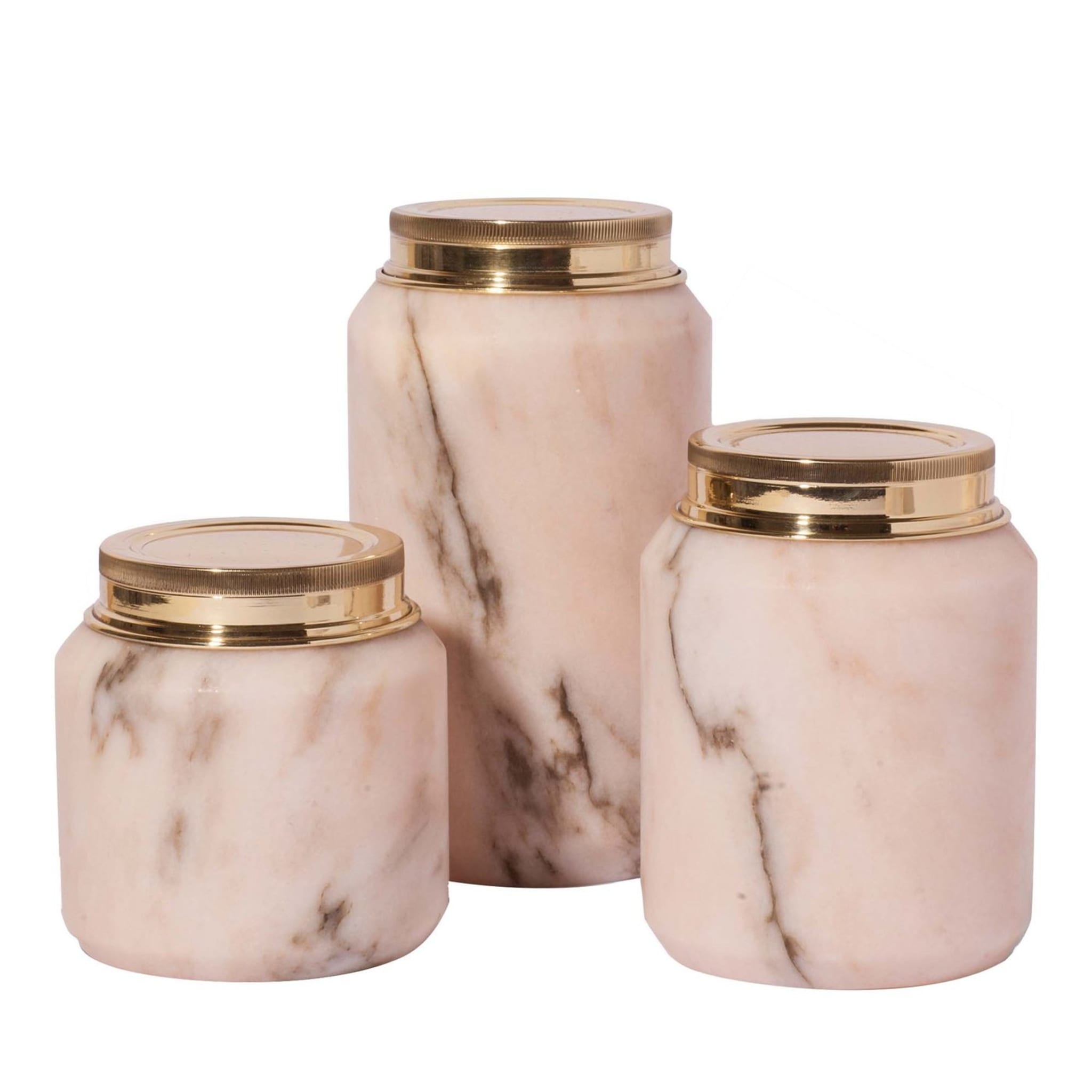 4seasons Set di 3 brocche di marmo rosa Portogallo - Vista principale