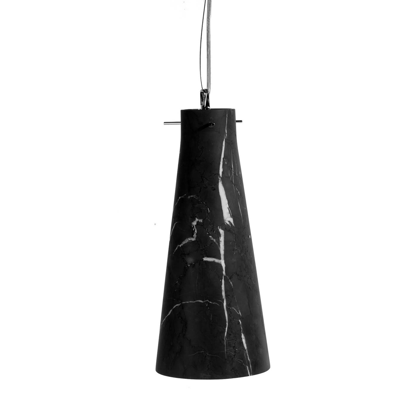 Mercurio Black Marquina Marble Table Lamp - StoneLab Design
