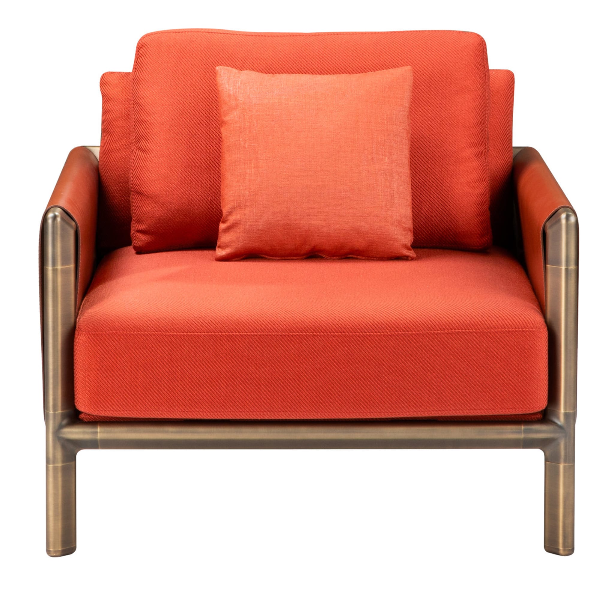 Frame Fabric Armchair By Stefano Giovannoni - Main view