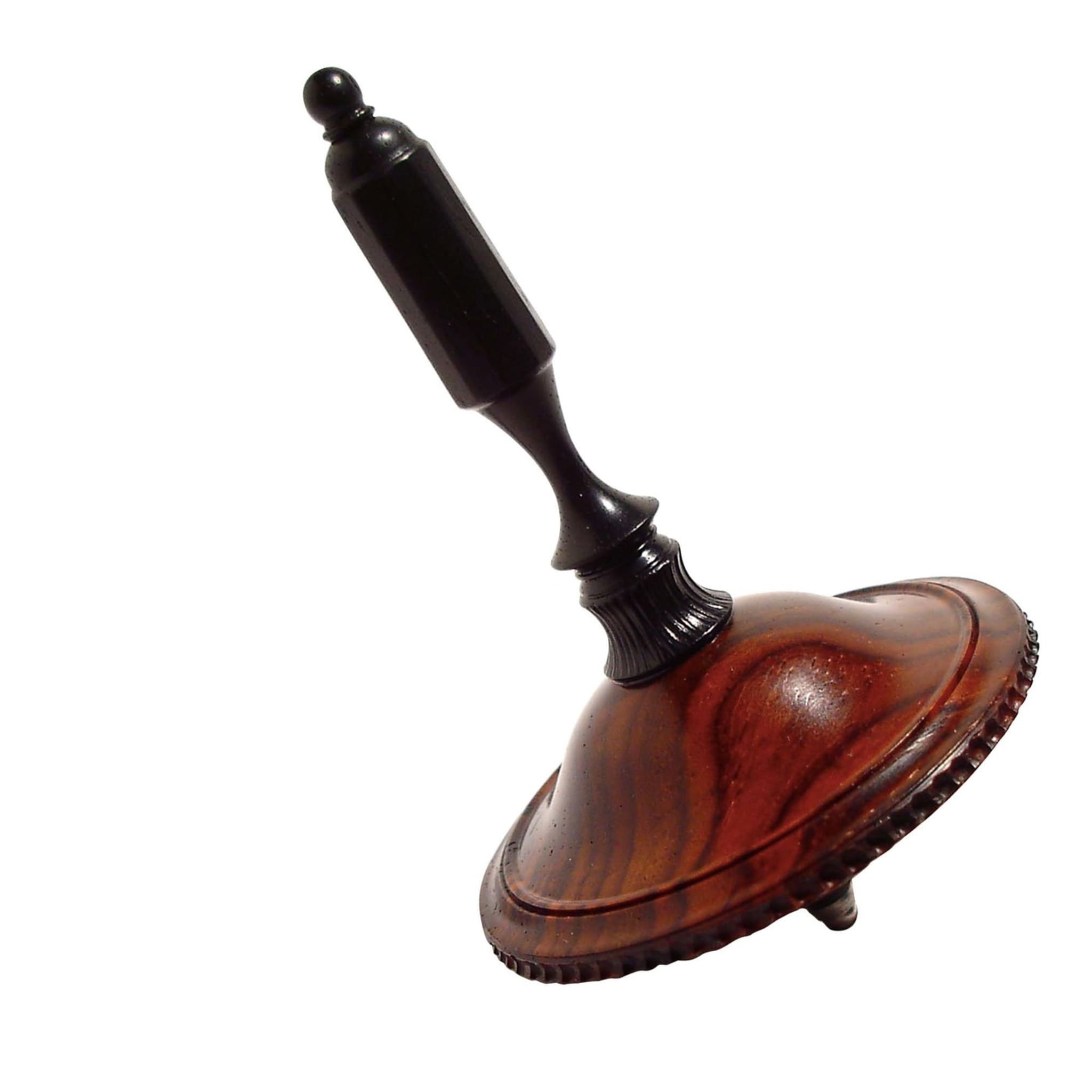 Ebony and Cocobolo Spinning Top - Main view
